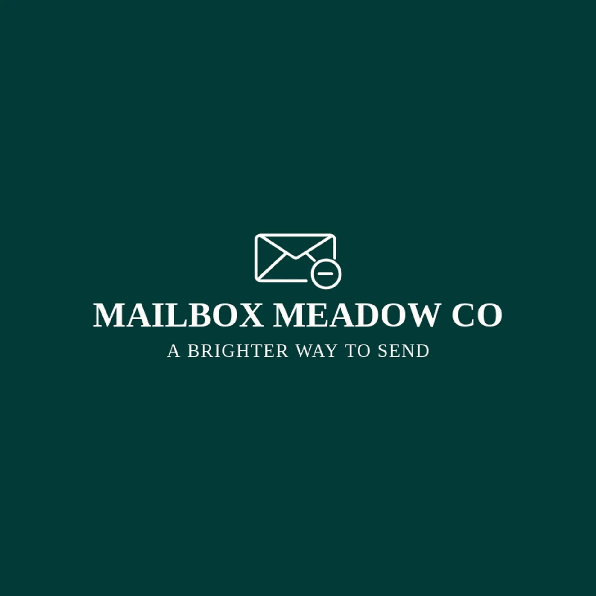 Mailbox Meadow Co logo for postal