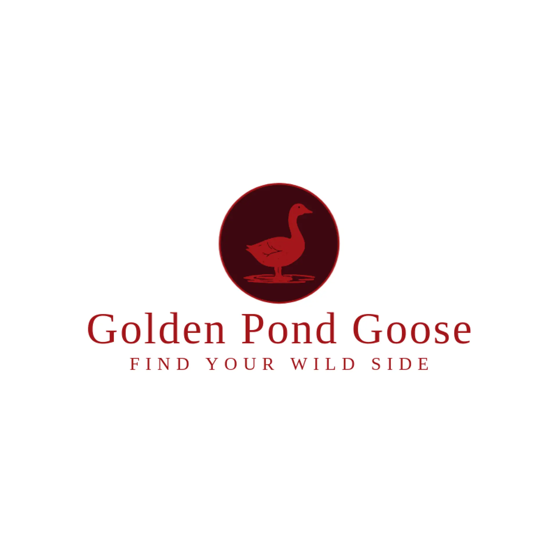 Golden Pond Goose logo for goose