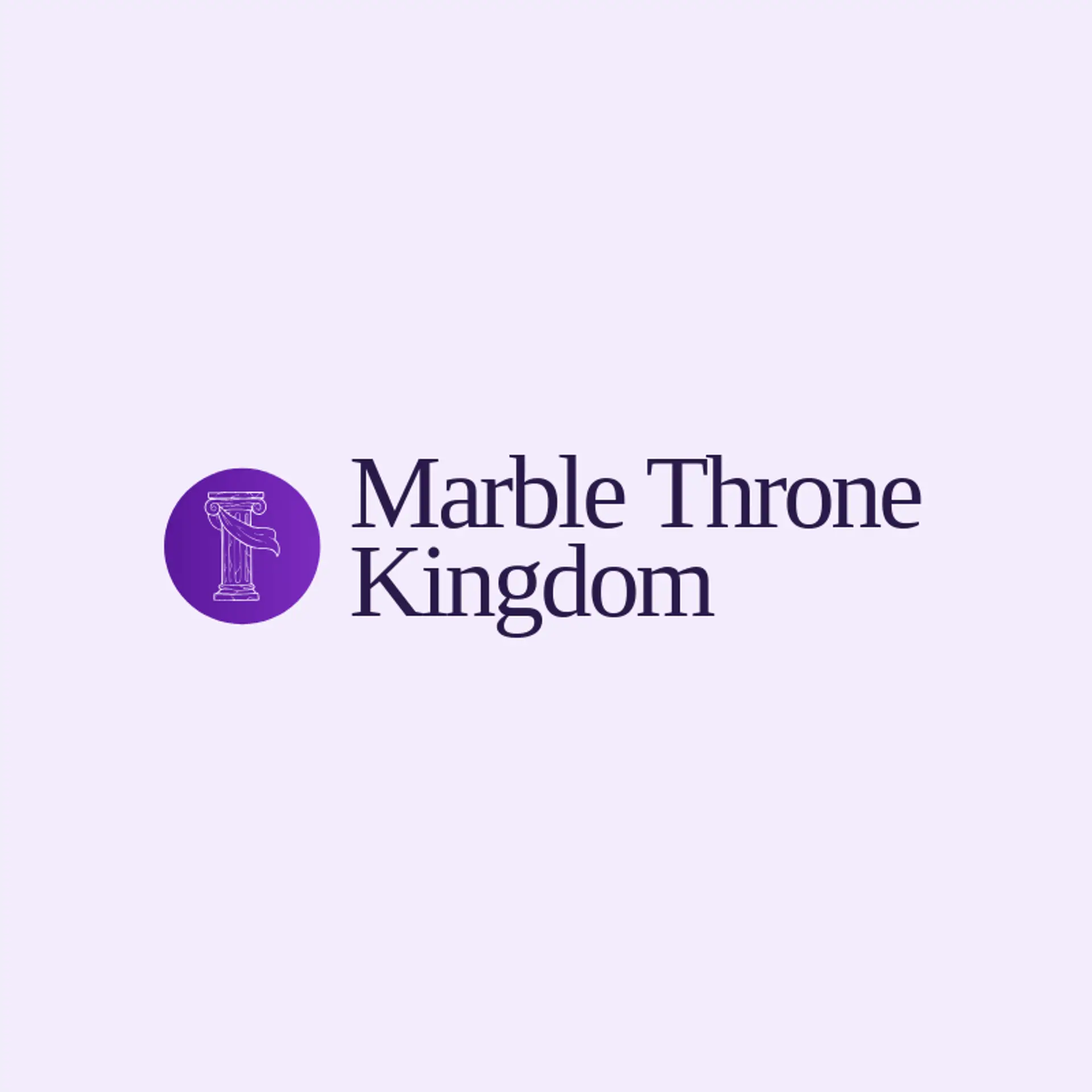 Marble Throne Kingdom logo for kingdom