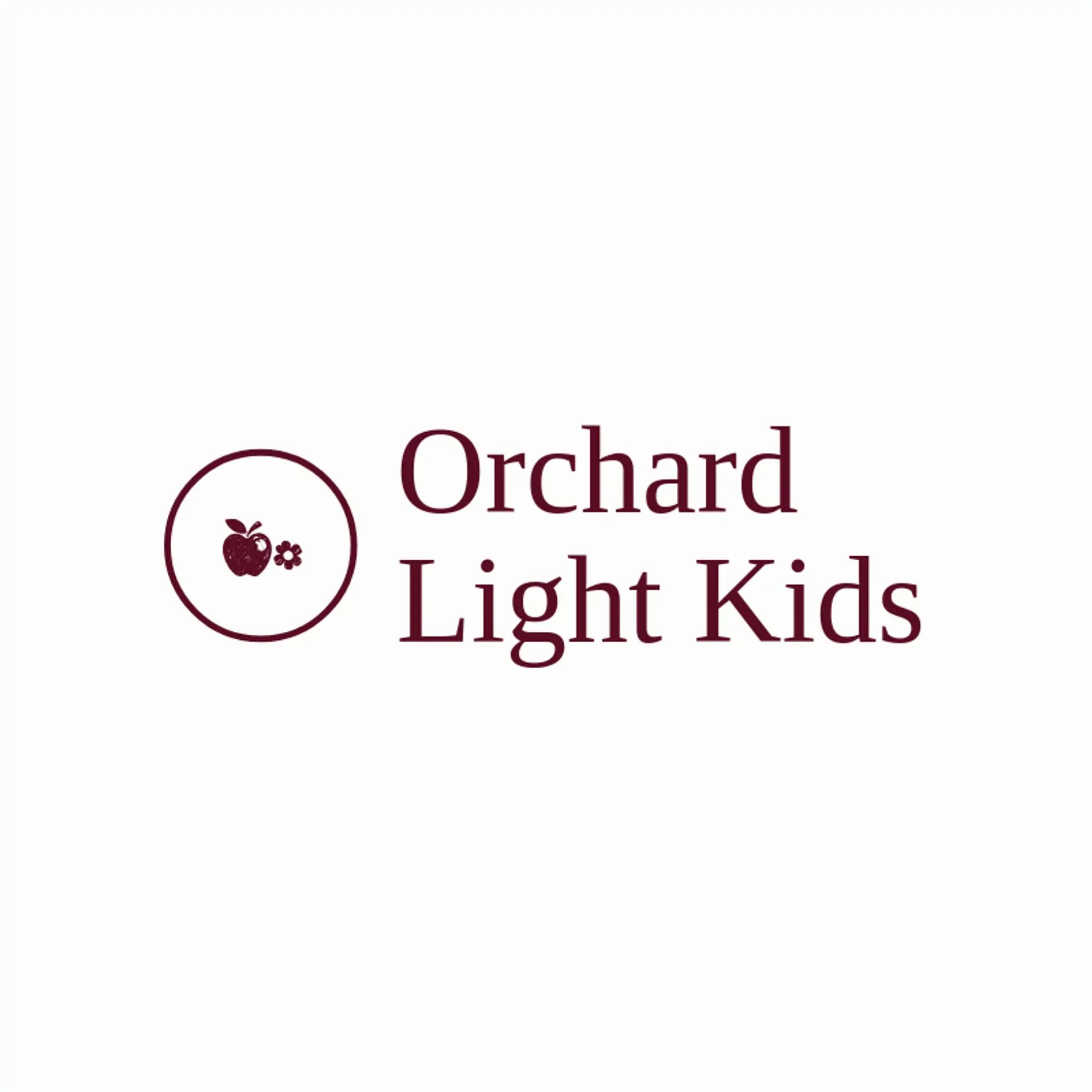 Orchard Light Kids logo for childcare