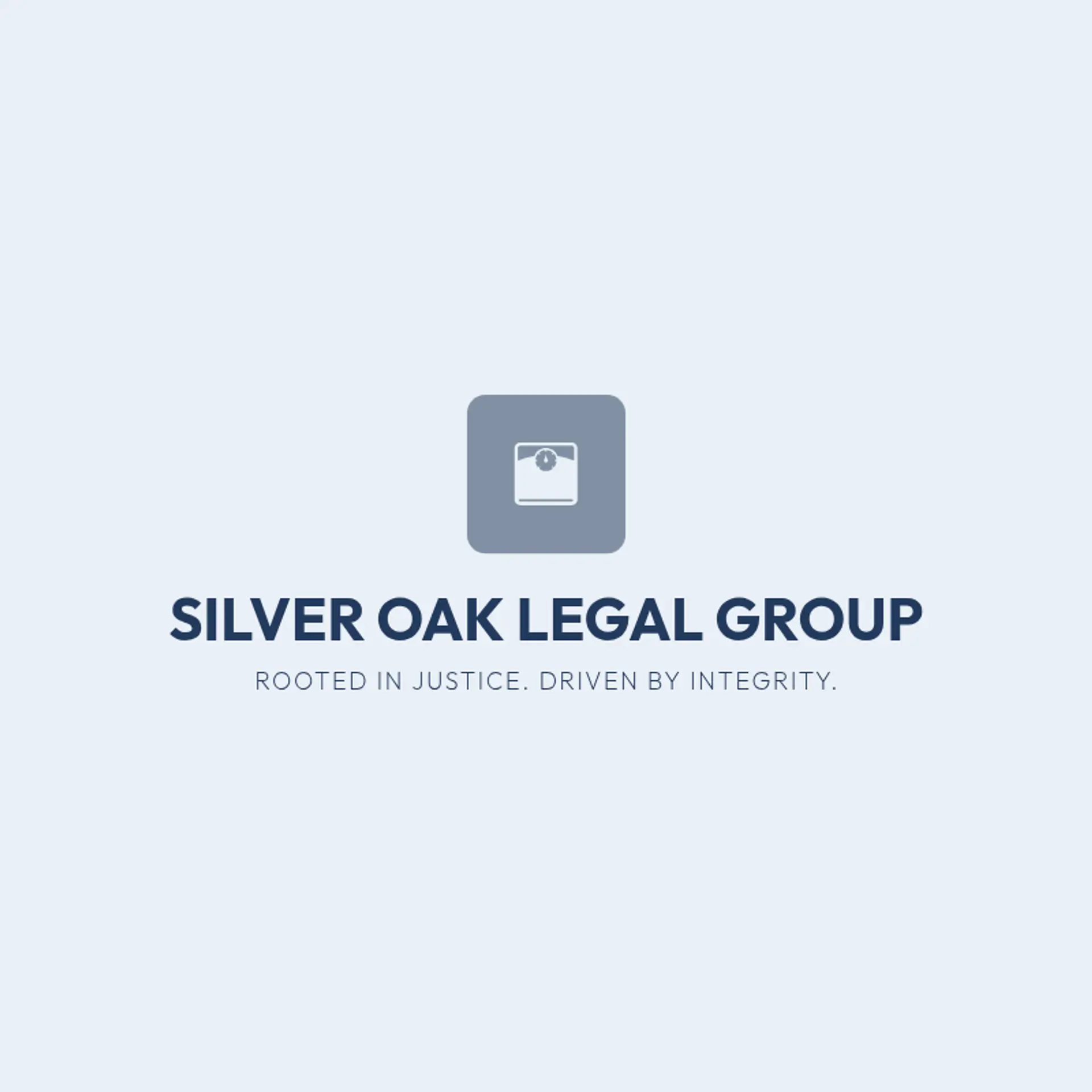 Silver Oak Legal Group logo for law firm