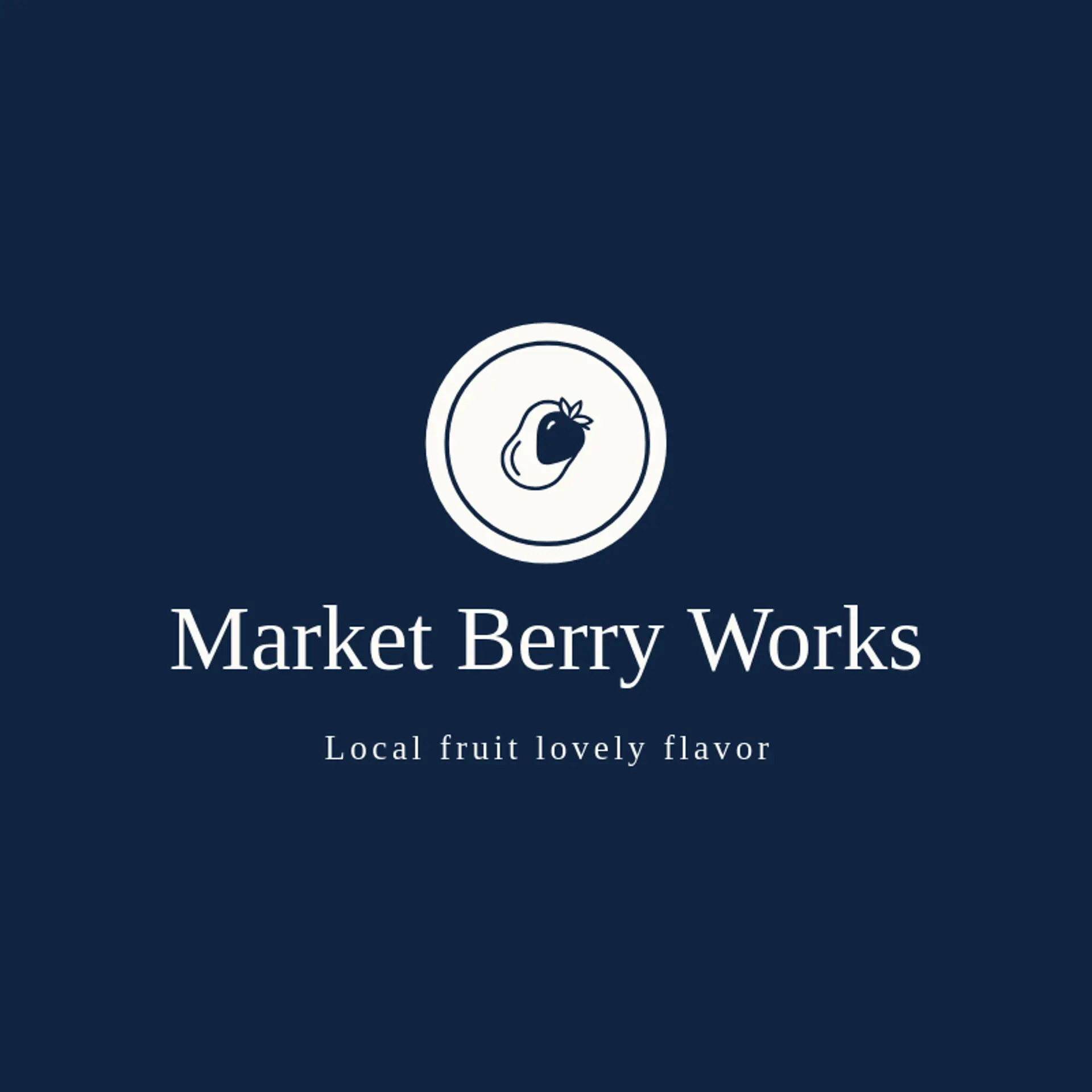 Market Berry Works logo for jelly