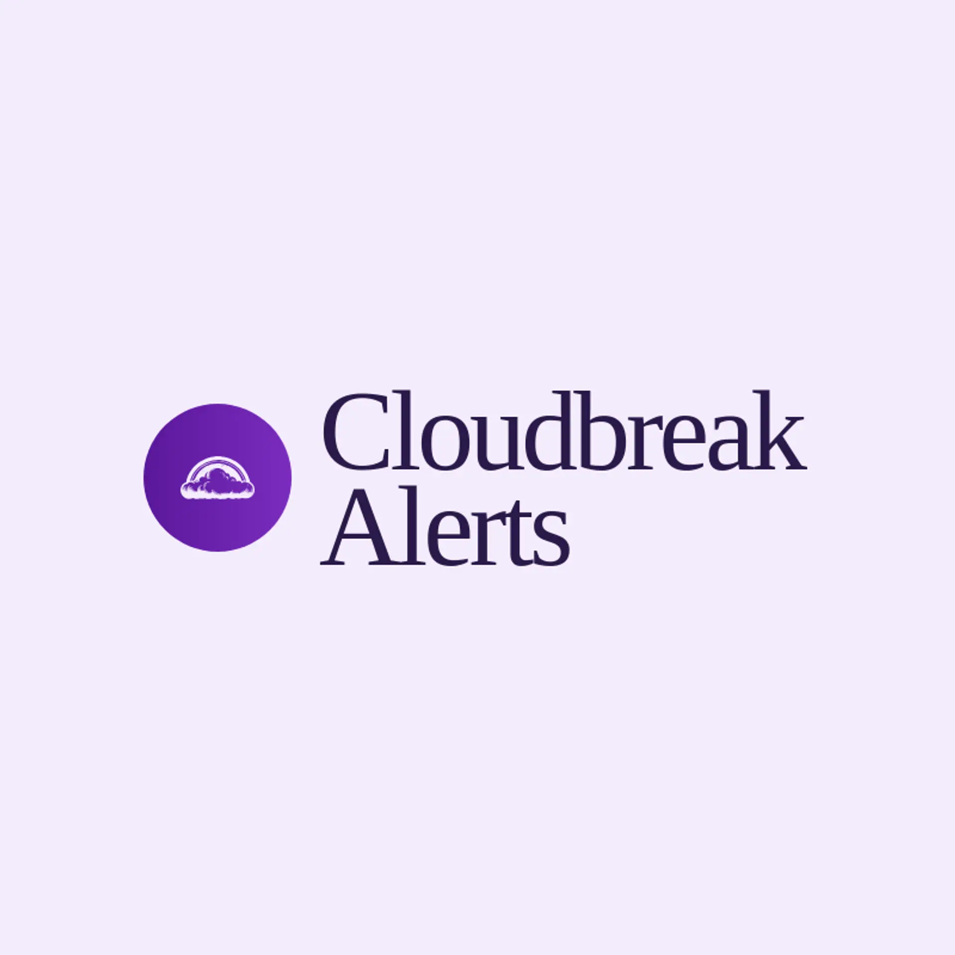 Cloudbreak Alerts logo for weather