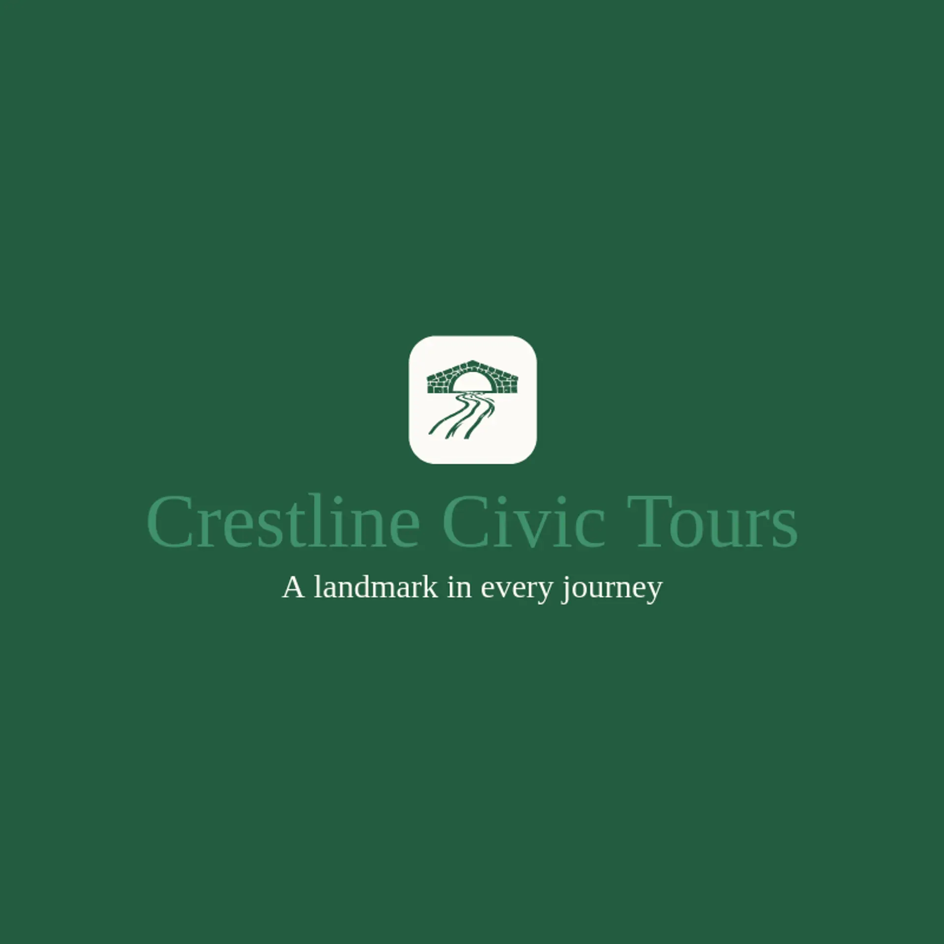 Crestline Civic Tours logo for landmark