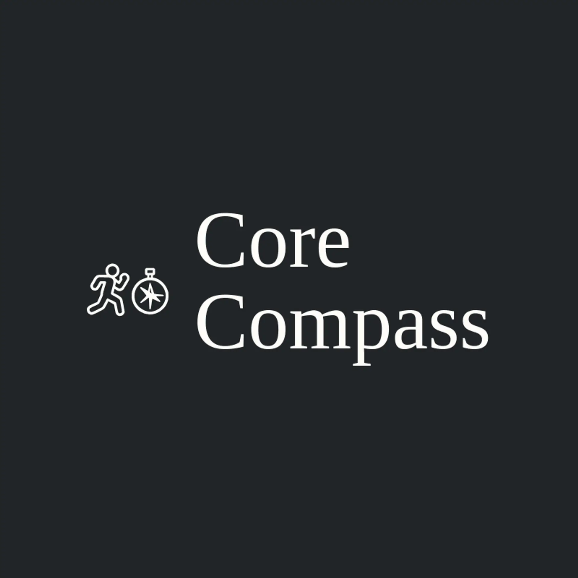 Core Compass logo for exercise