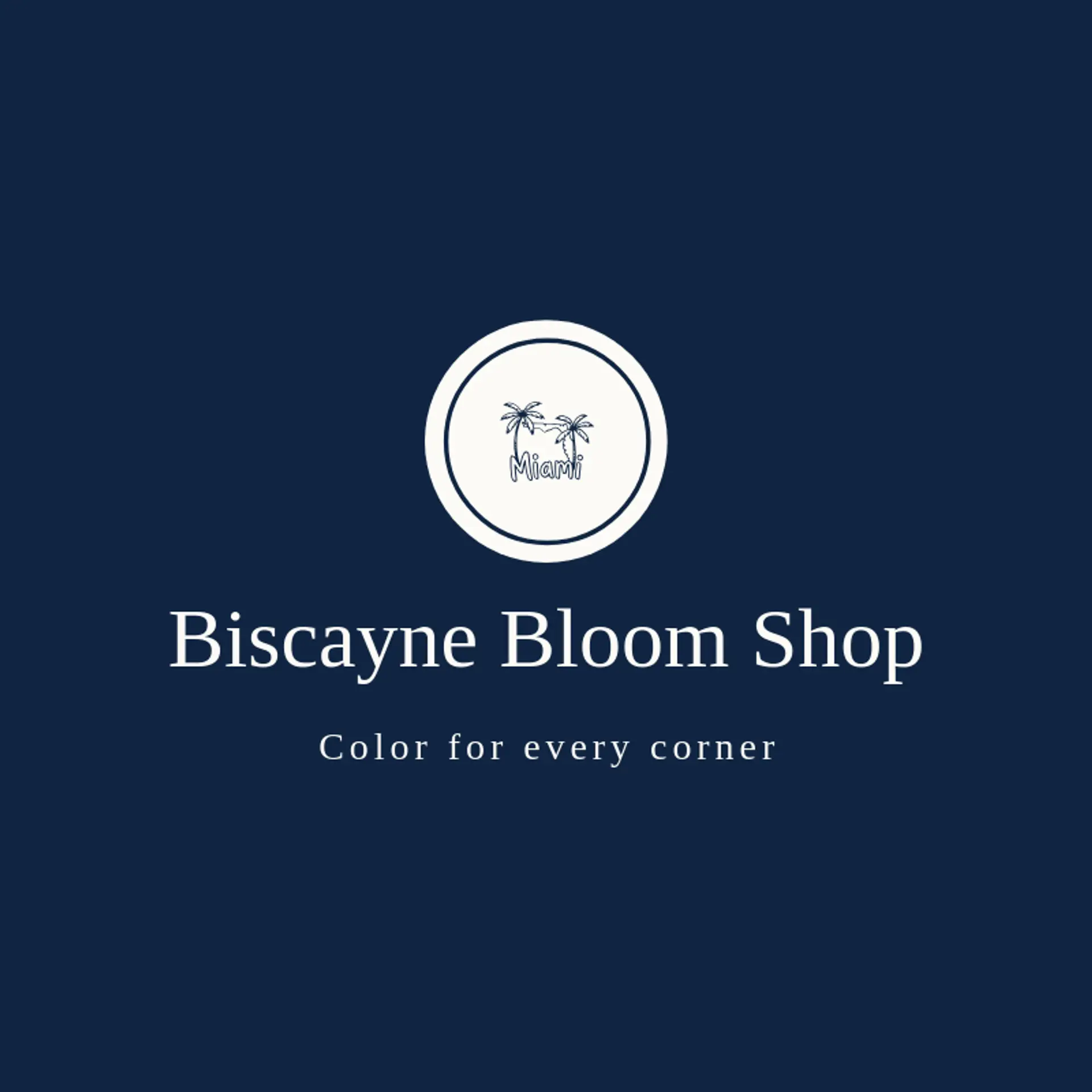 Biscayne Bloom Shop logo for miami