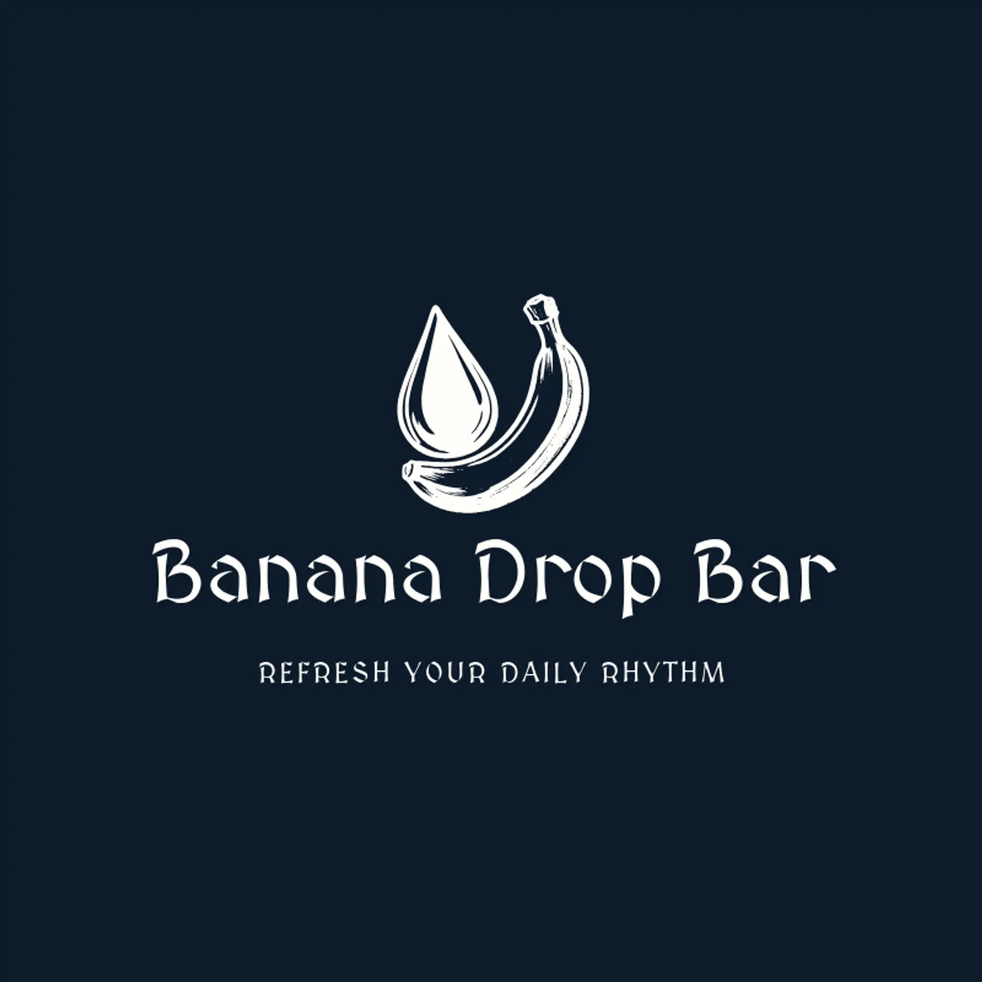 Banana Drop Bar logo for banana
