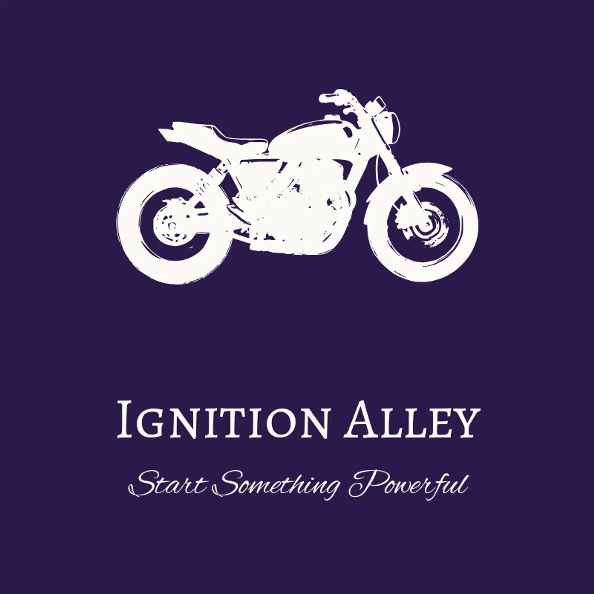Ignition Alley logo for motorcycle