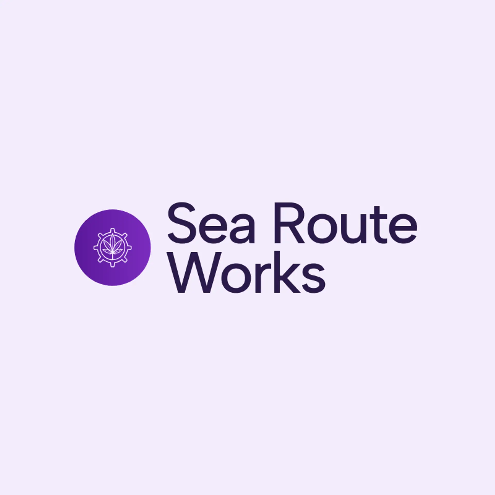 Sea Route Works logo for helm