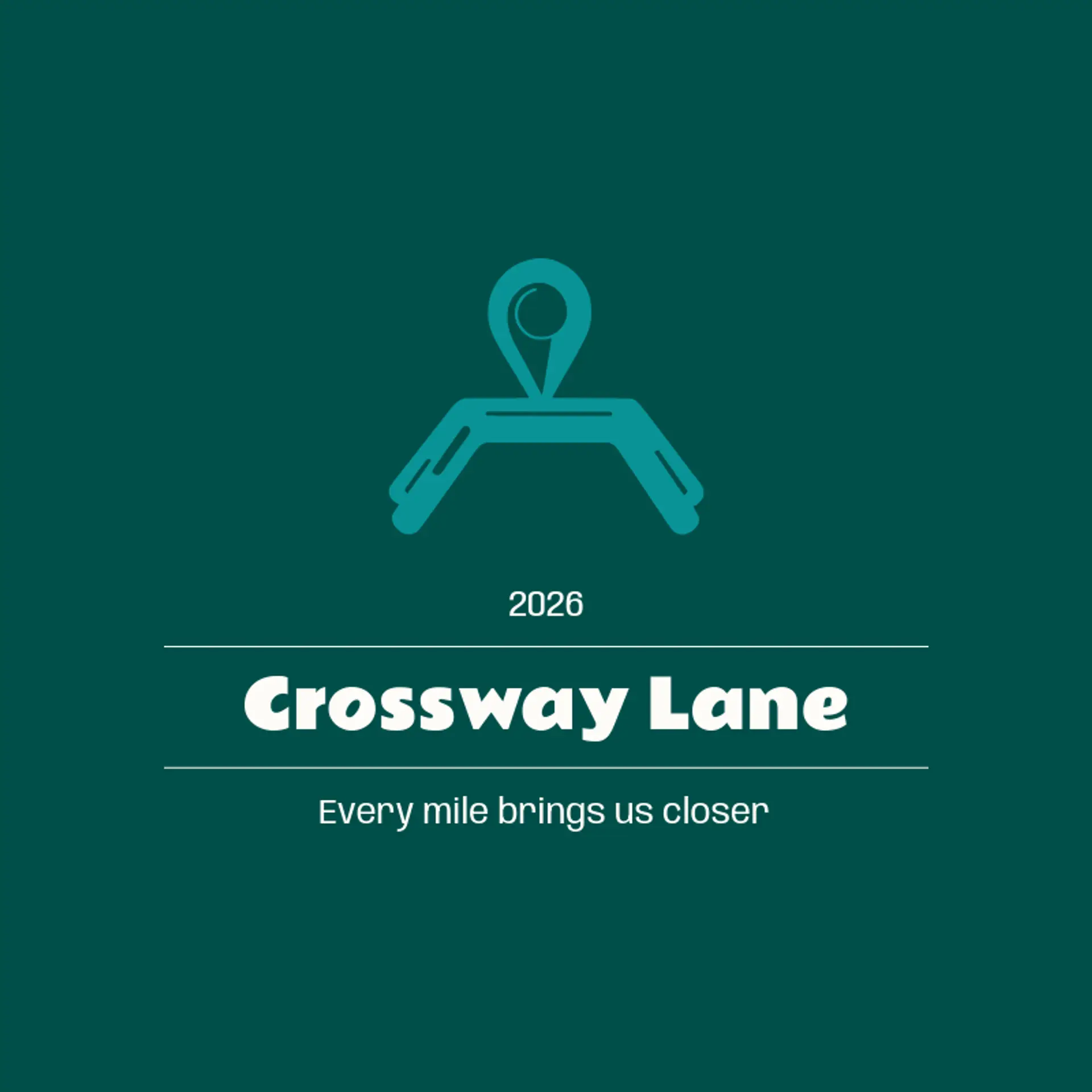 Crossway Lane logo for bridge