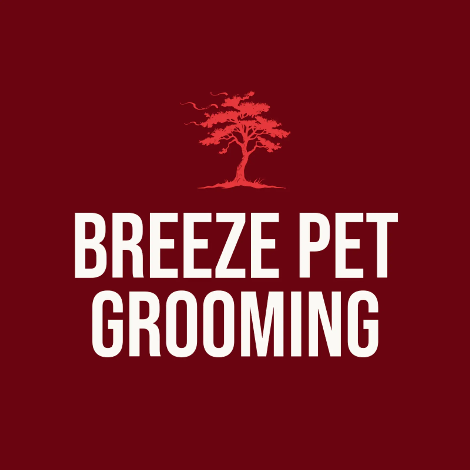 Breeze Pet Grooming logo for breeze
