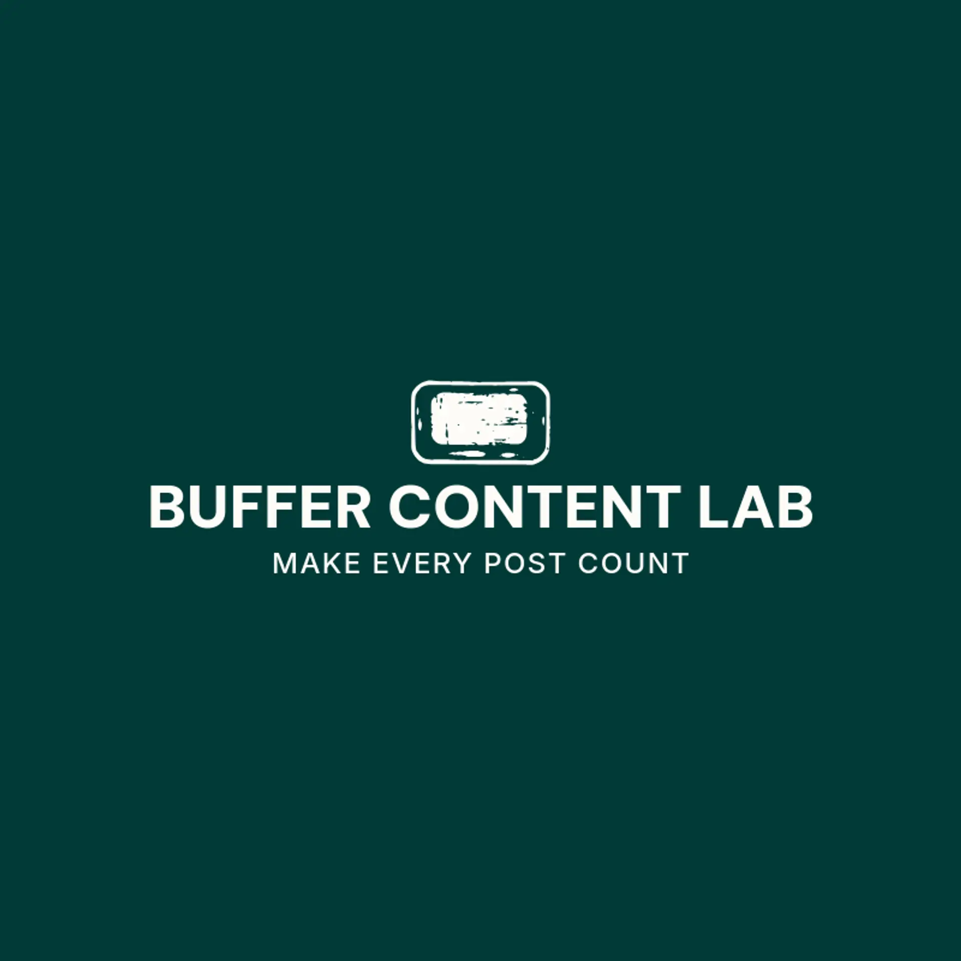 Buffer Content Lab logo for buffer