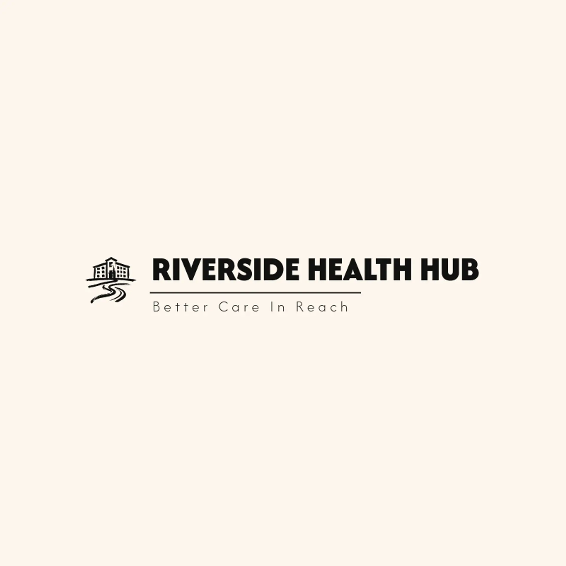 Riverside Health Hub logo for hospital