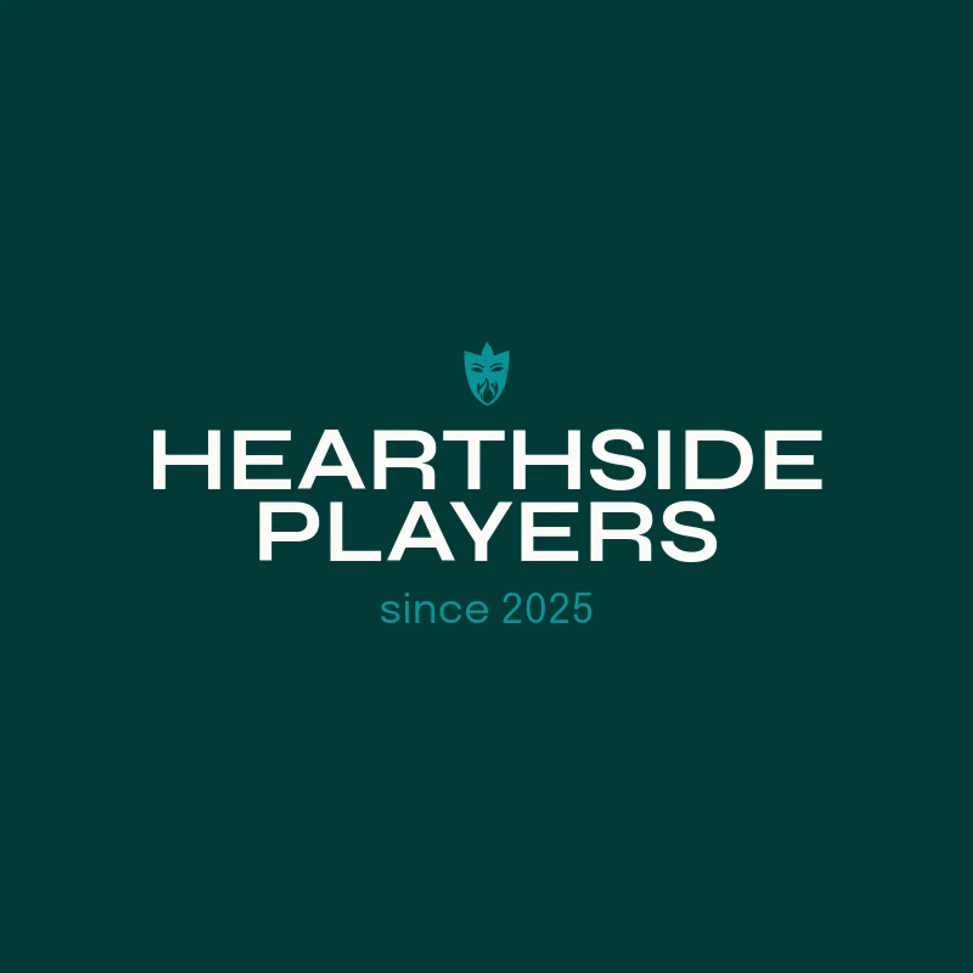 Hearthside Players logo for theater