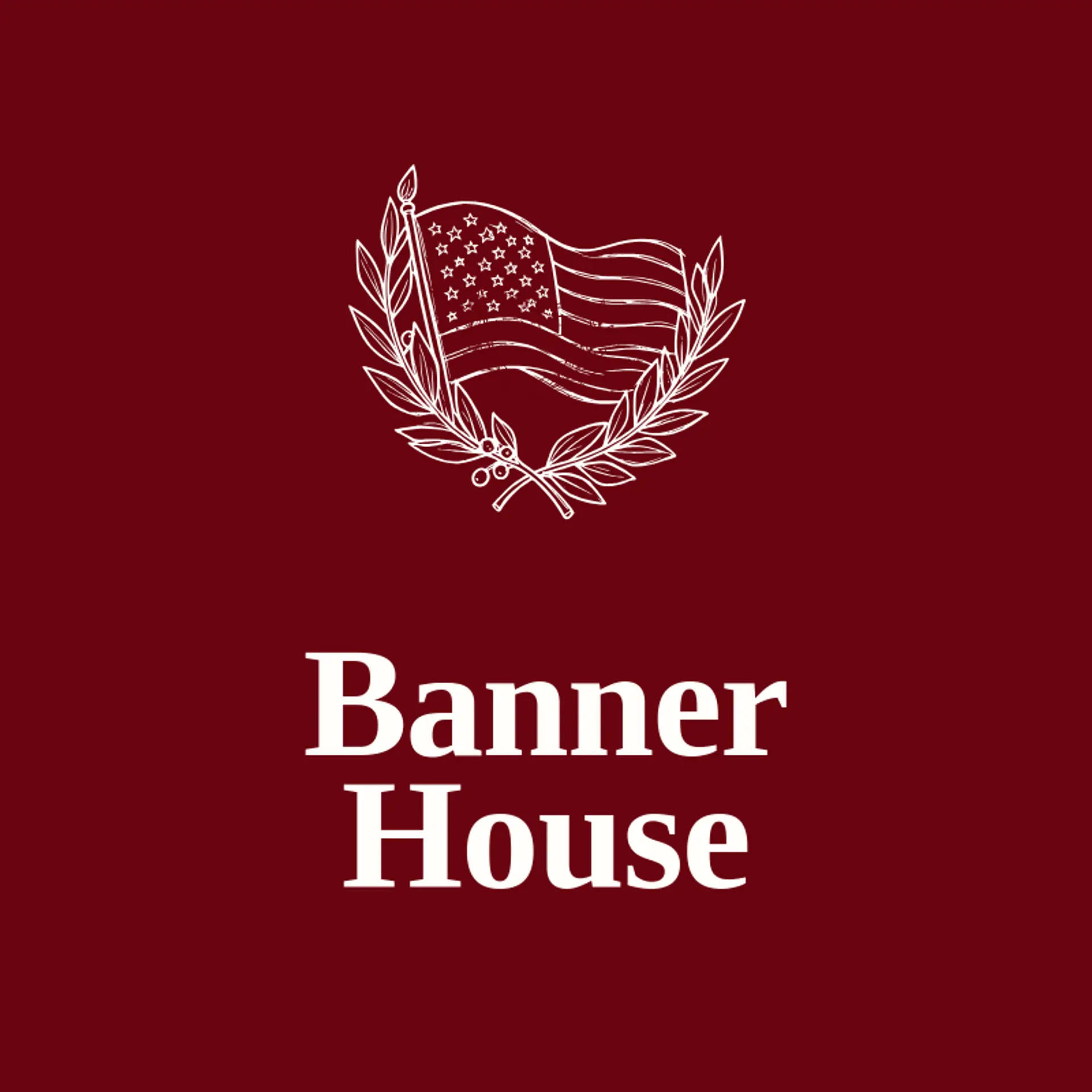 Banner House logo for usa flag
