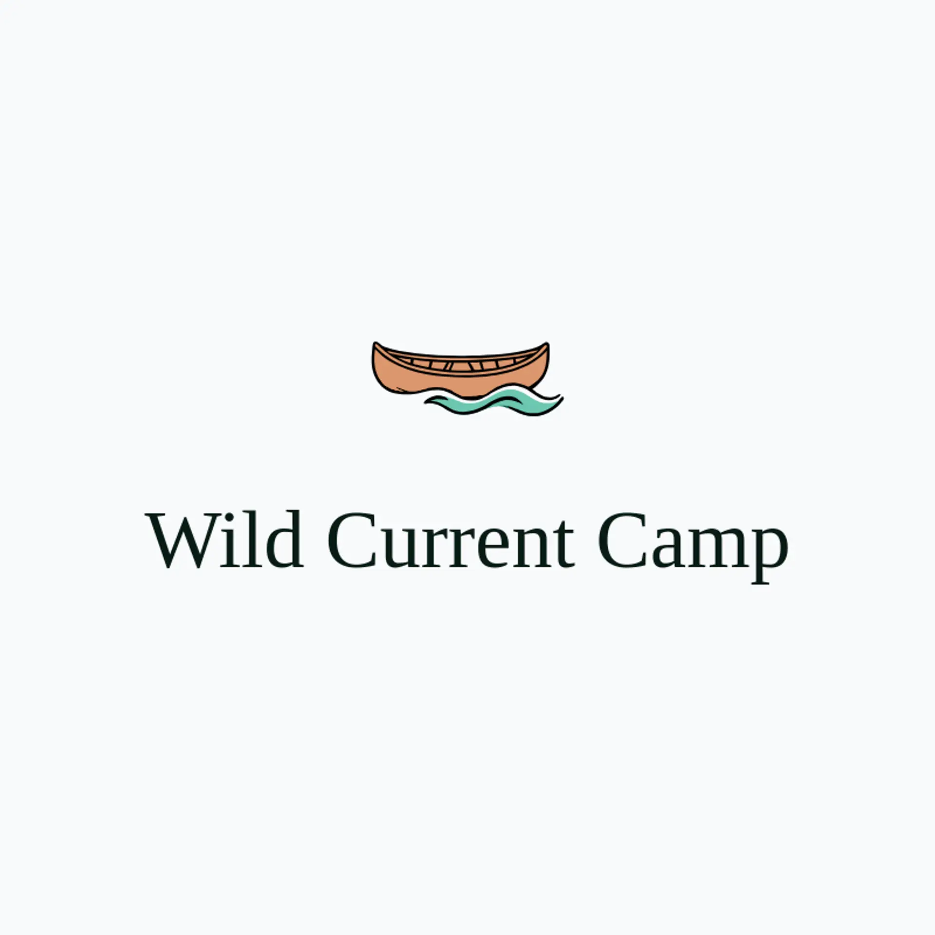 Wild Current Camp logo for camp