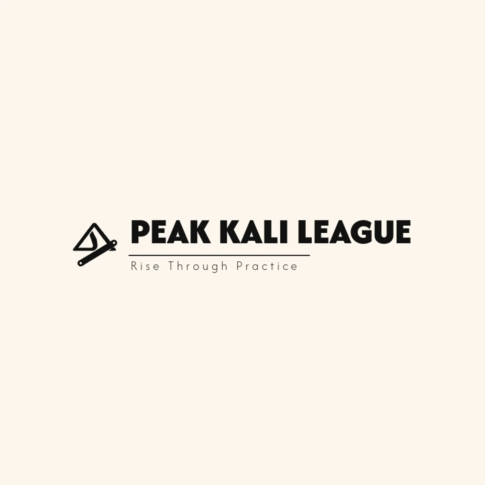 Peak Kali League logo for arnis