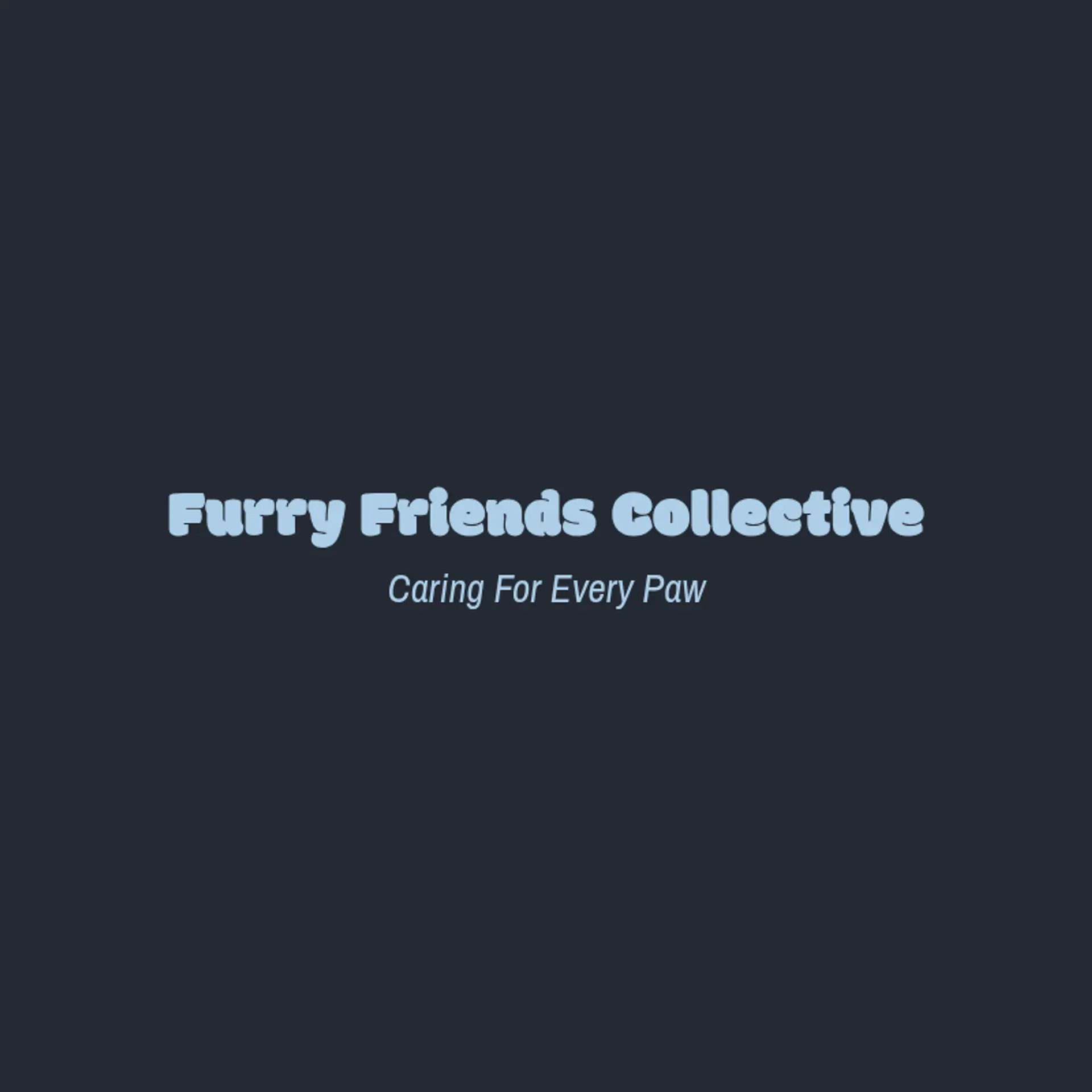 Furry Friends Collective logo for pet