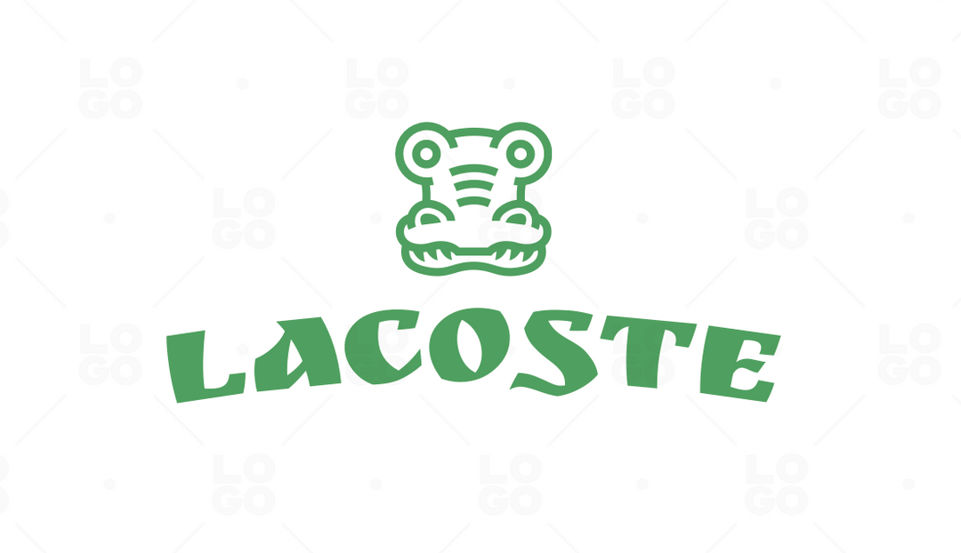 Lacoste Brand Logo Symbol Black Design Clothes Fashion Vector