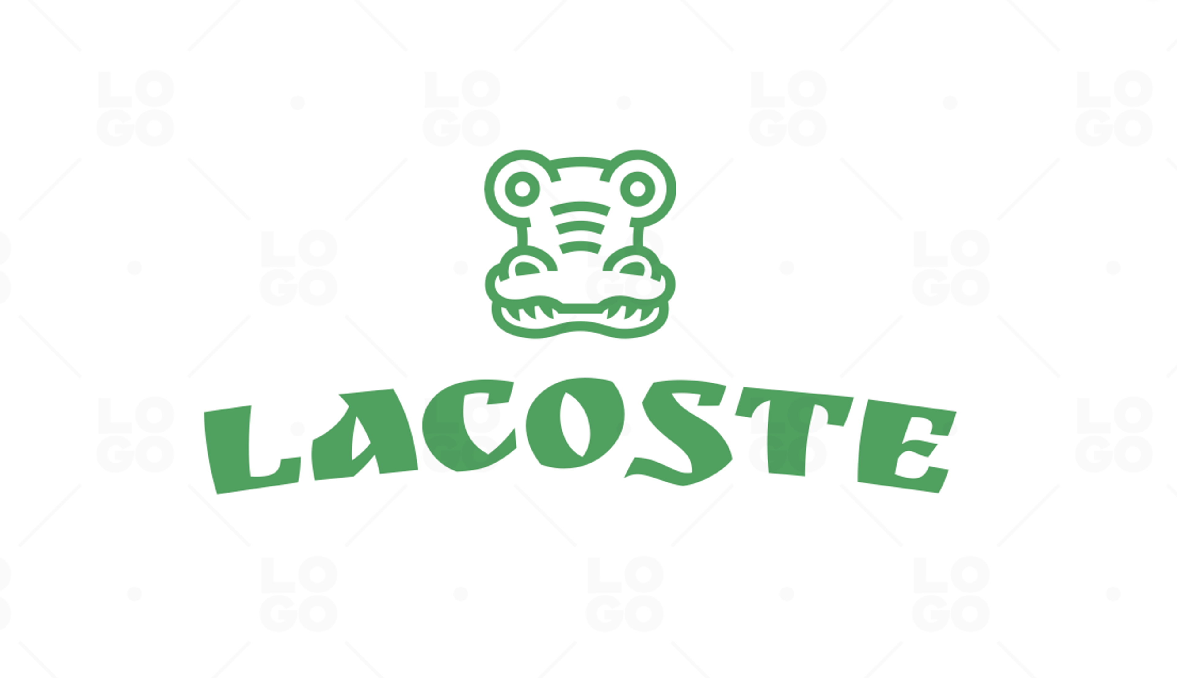 Lacoste logo variation