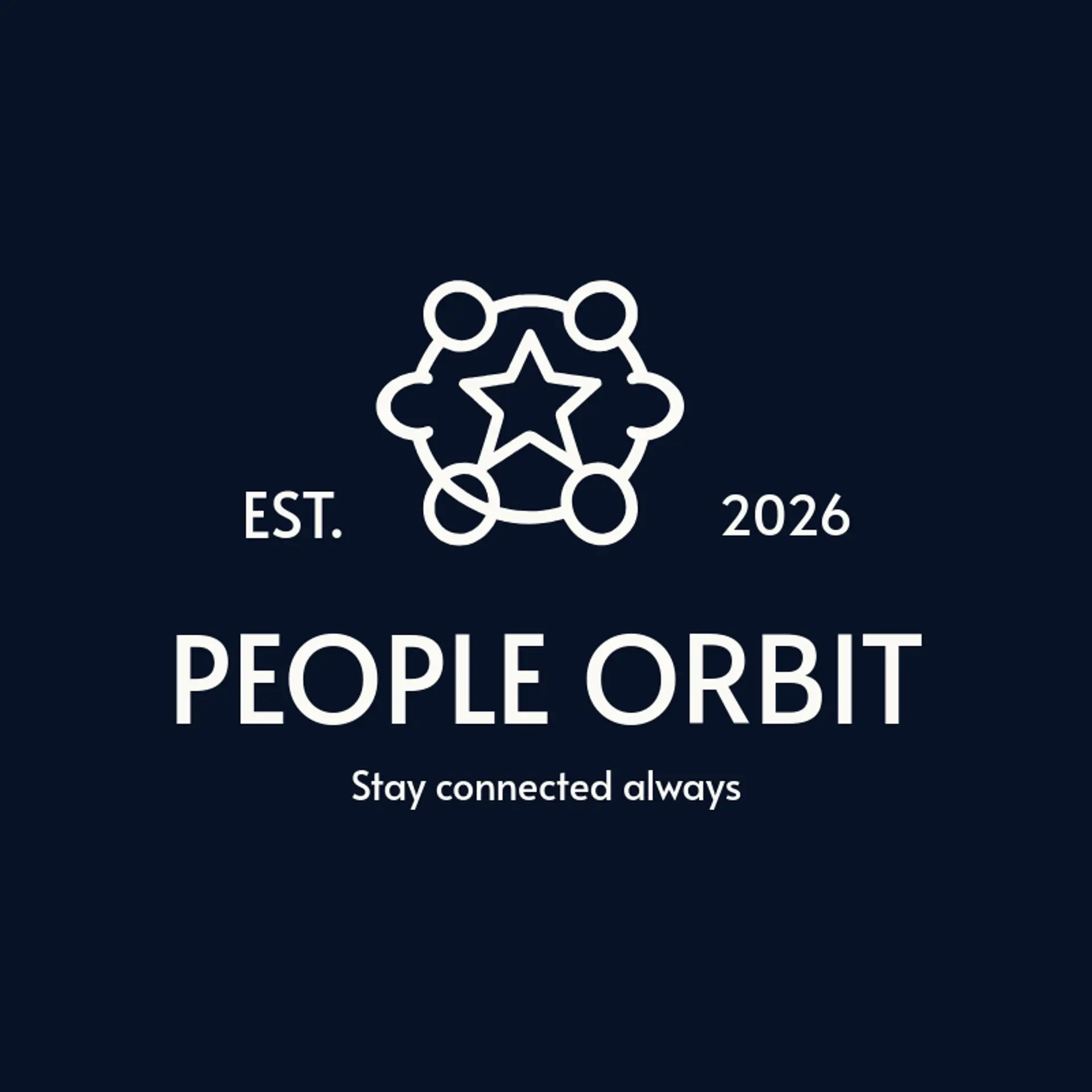 People Orbit logo for people