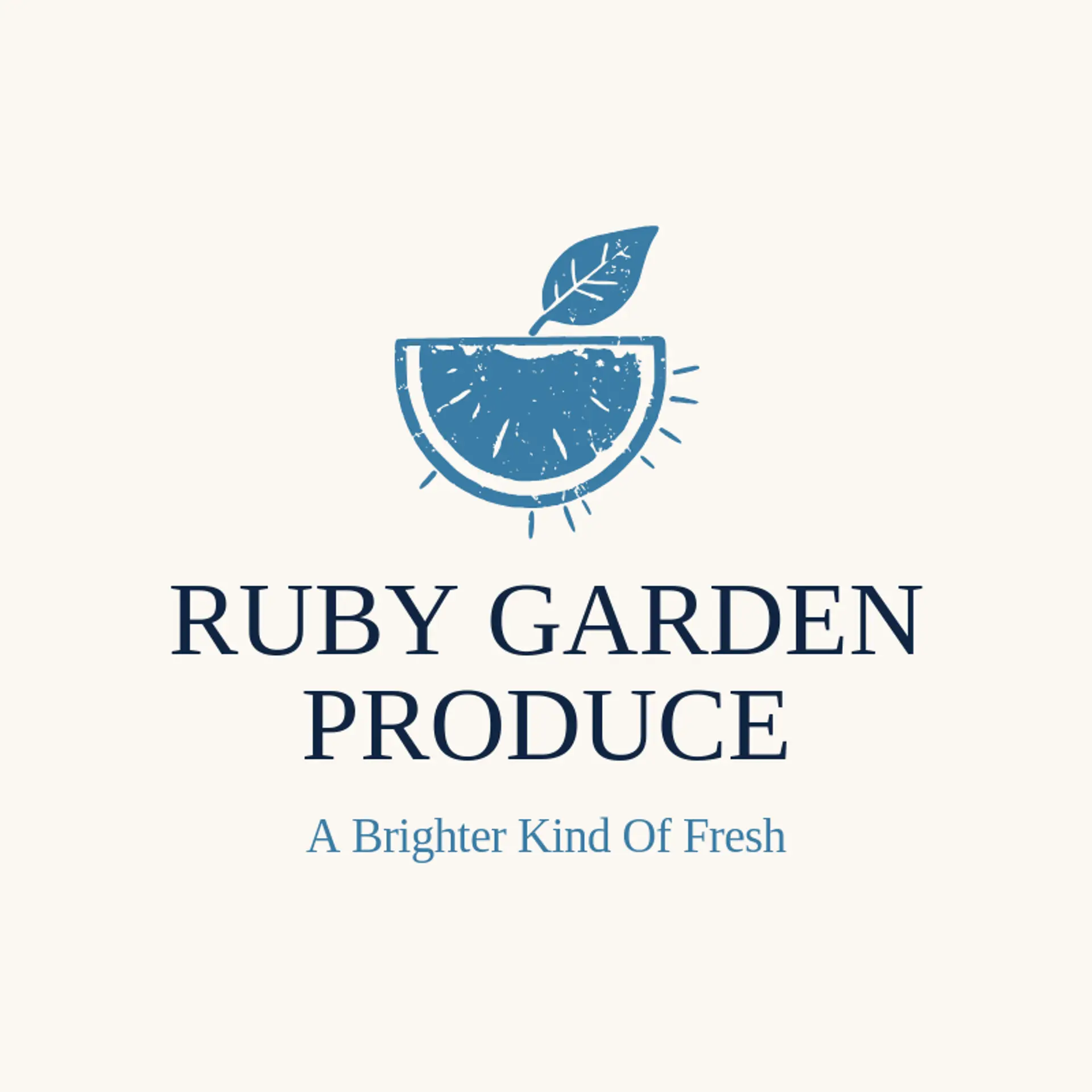 Ruby Garden Produce logo for watermelon