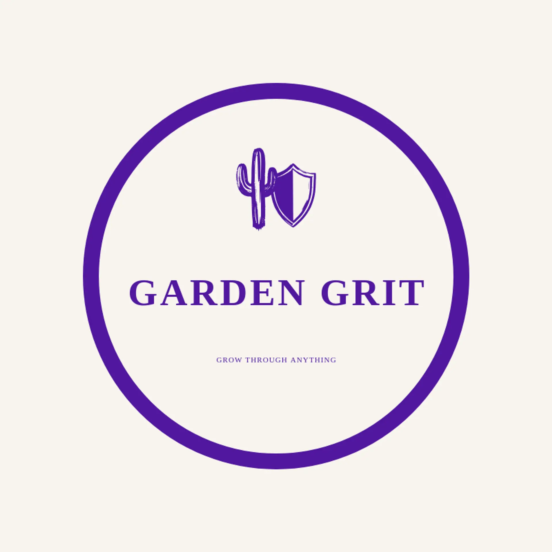 Garden Grit logo for prickly