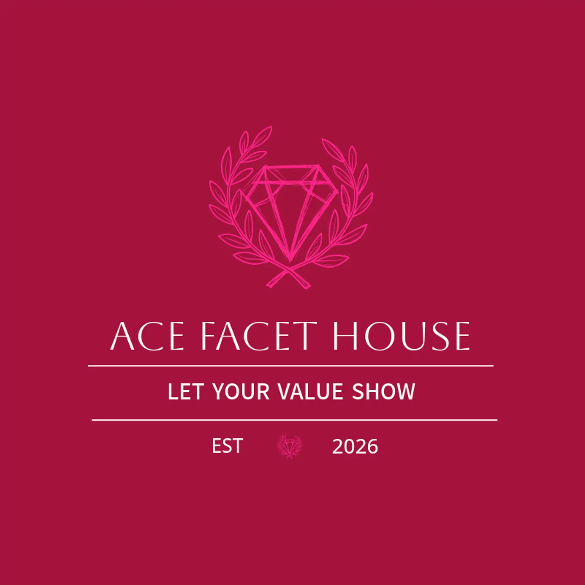 Ace Facet House logo for ace