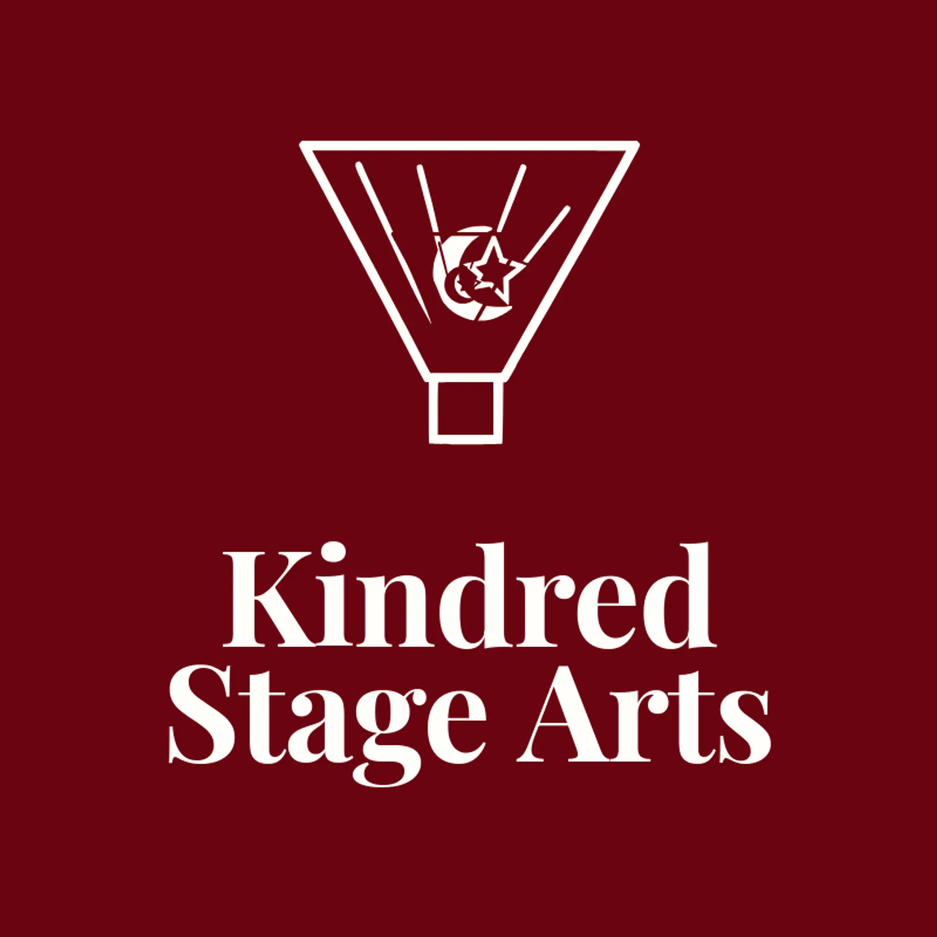Kindred Stage Arts logo for theater