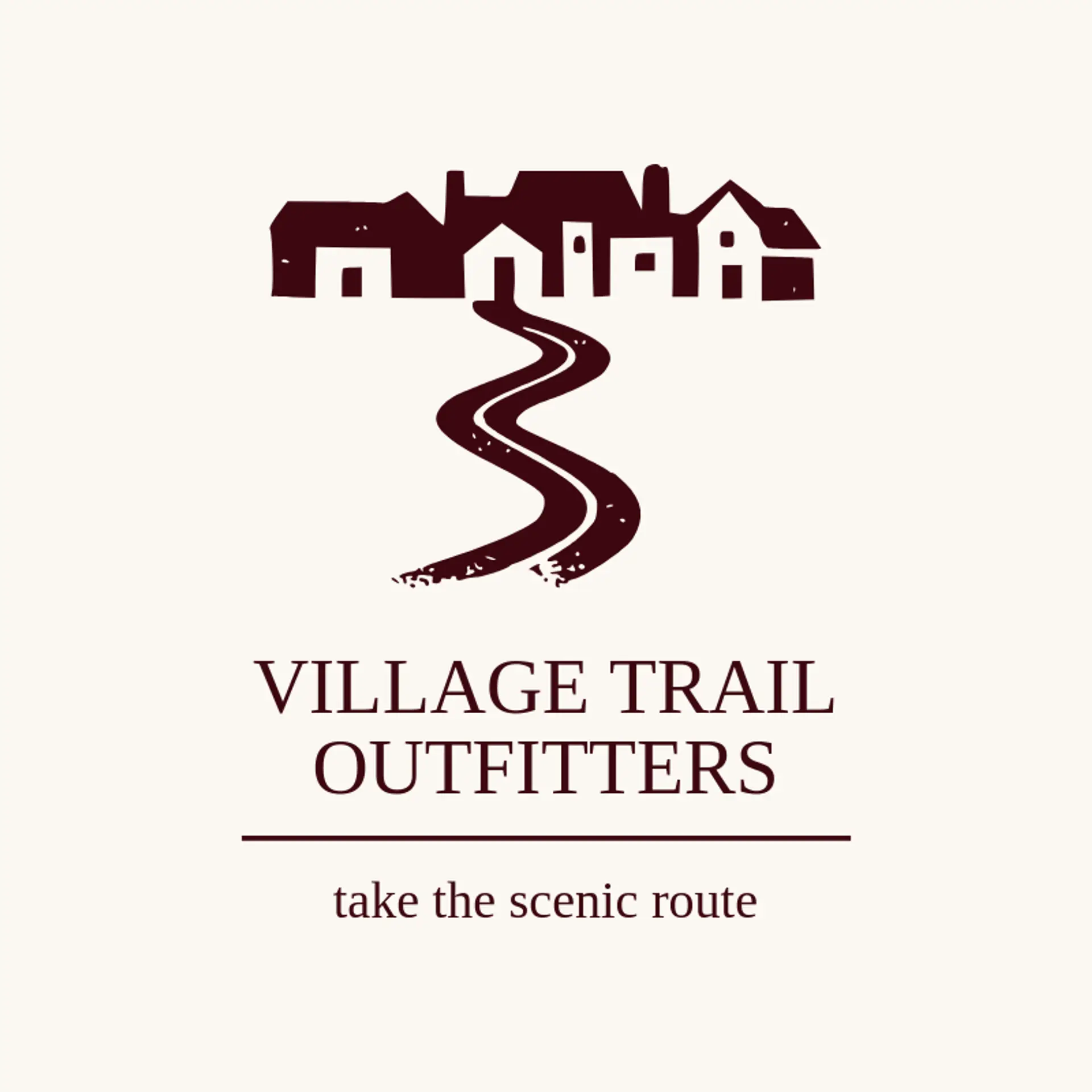 Village Trail Outfitters logo for village