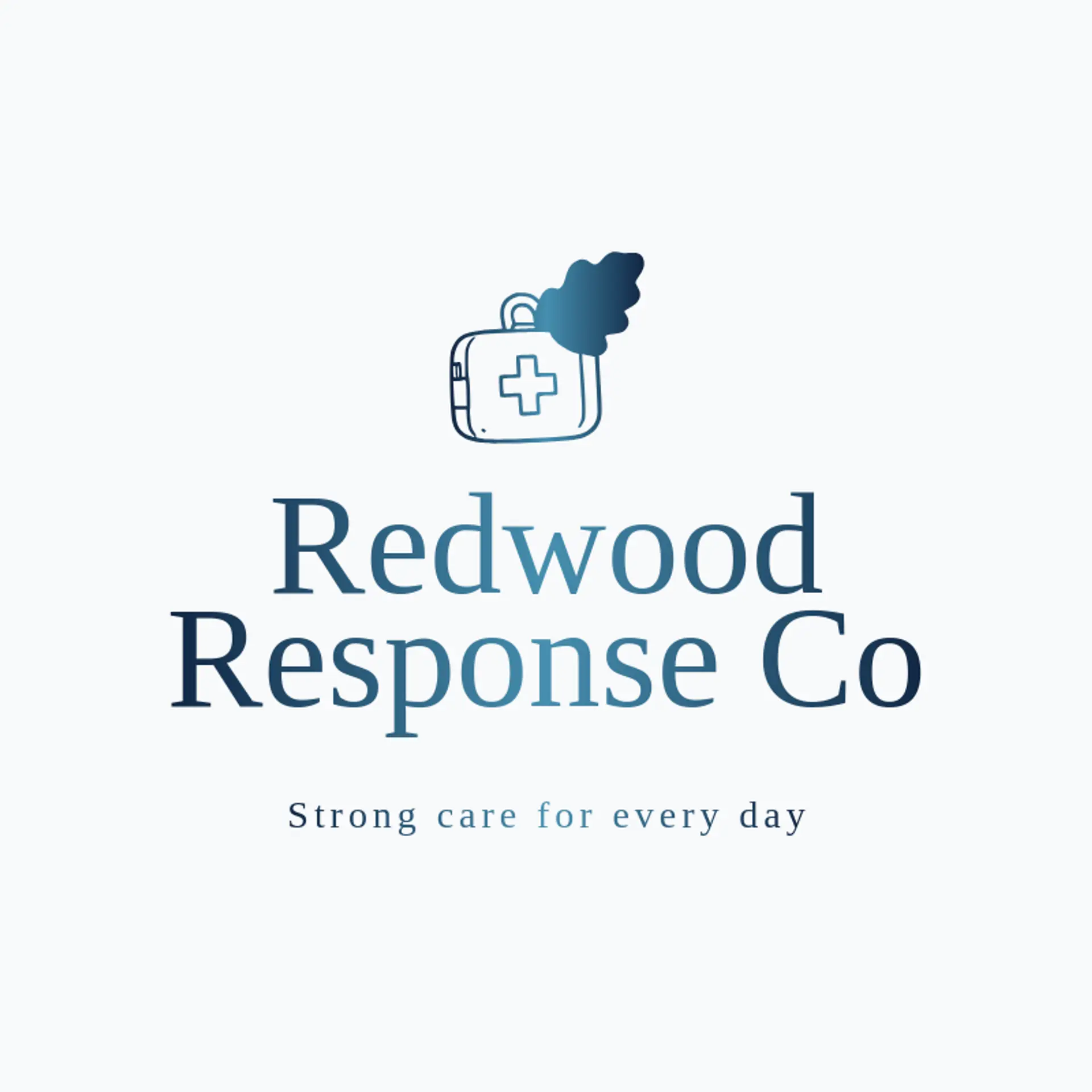 Redwood Response Co logo for first aid kit