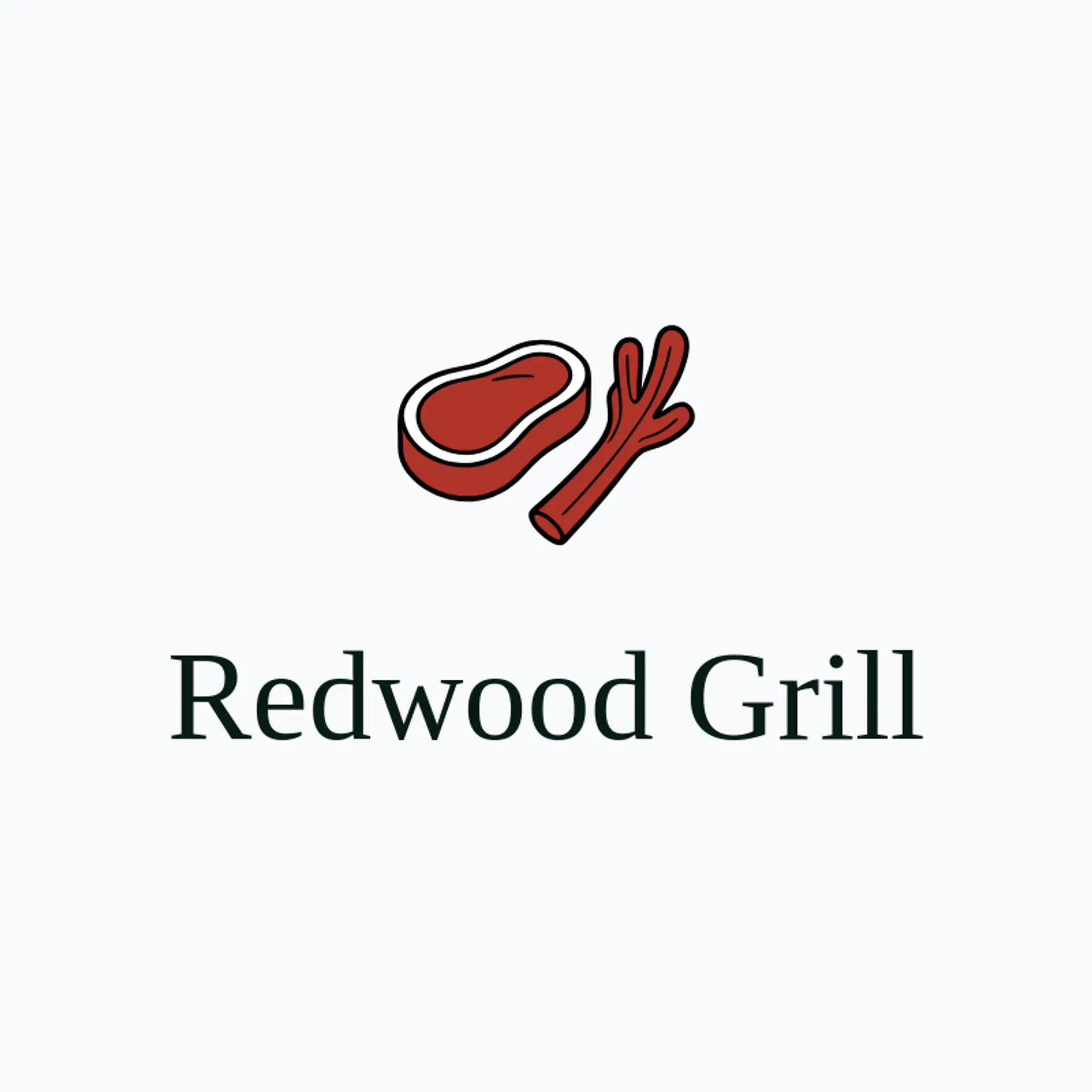 Redwood Grill logo for steakhouse