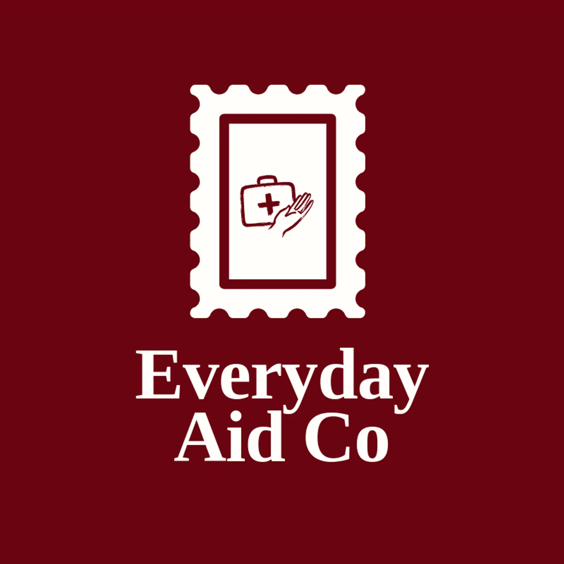 Everyday Aid Co logo for first aid kit