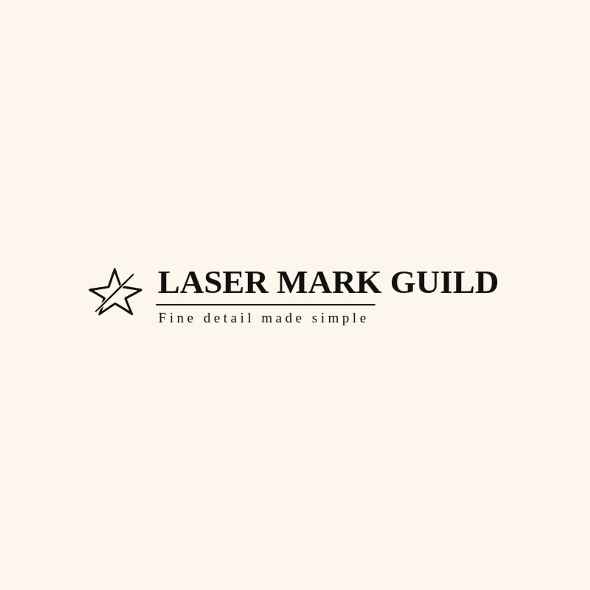 Laser Mark Guild logo for laser engraving