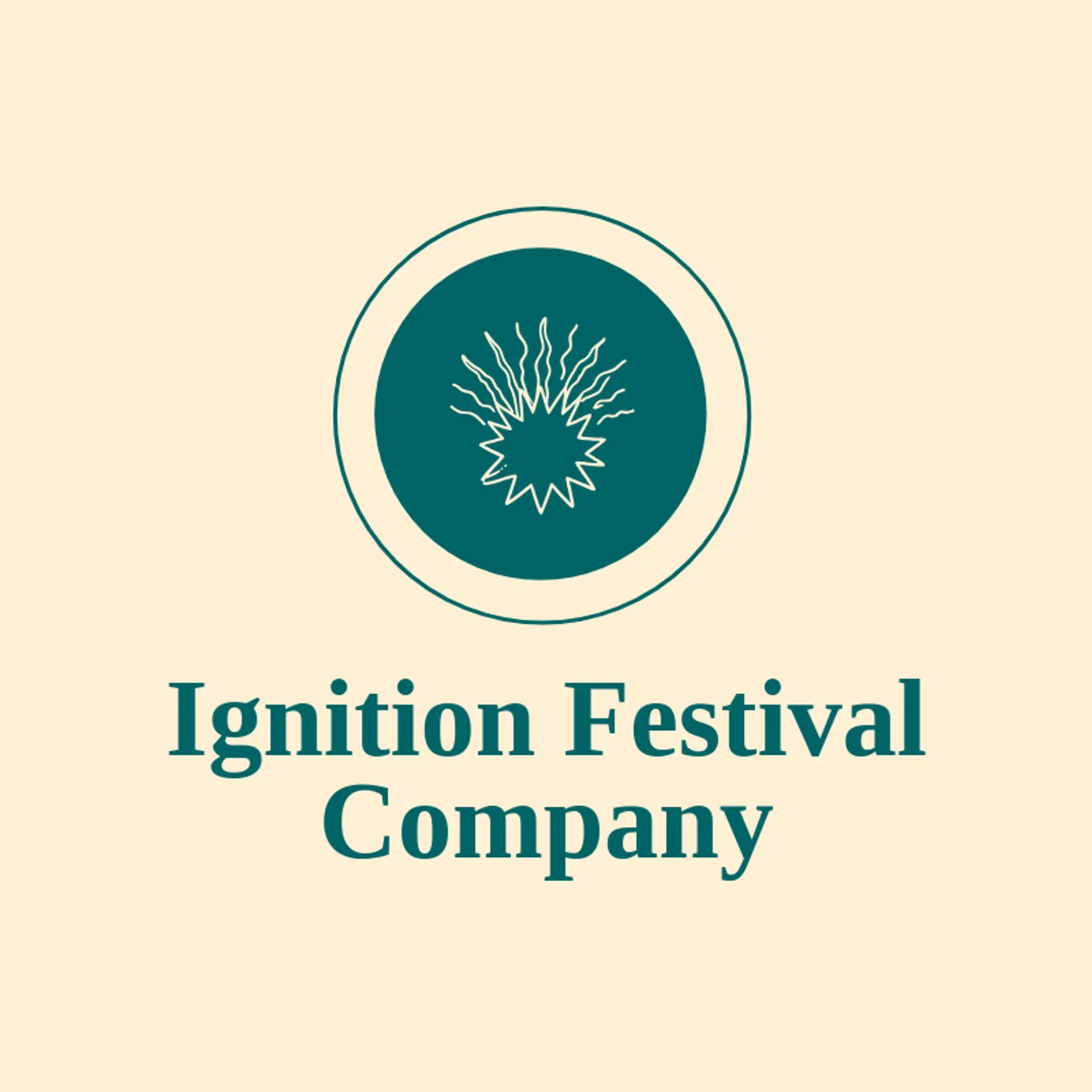 Ignition Festival Company logo for explosion