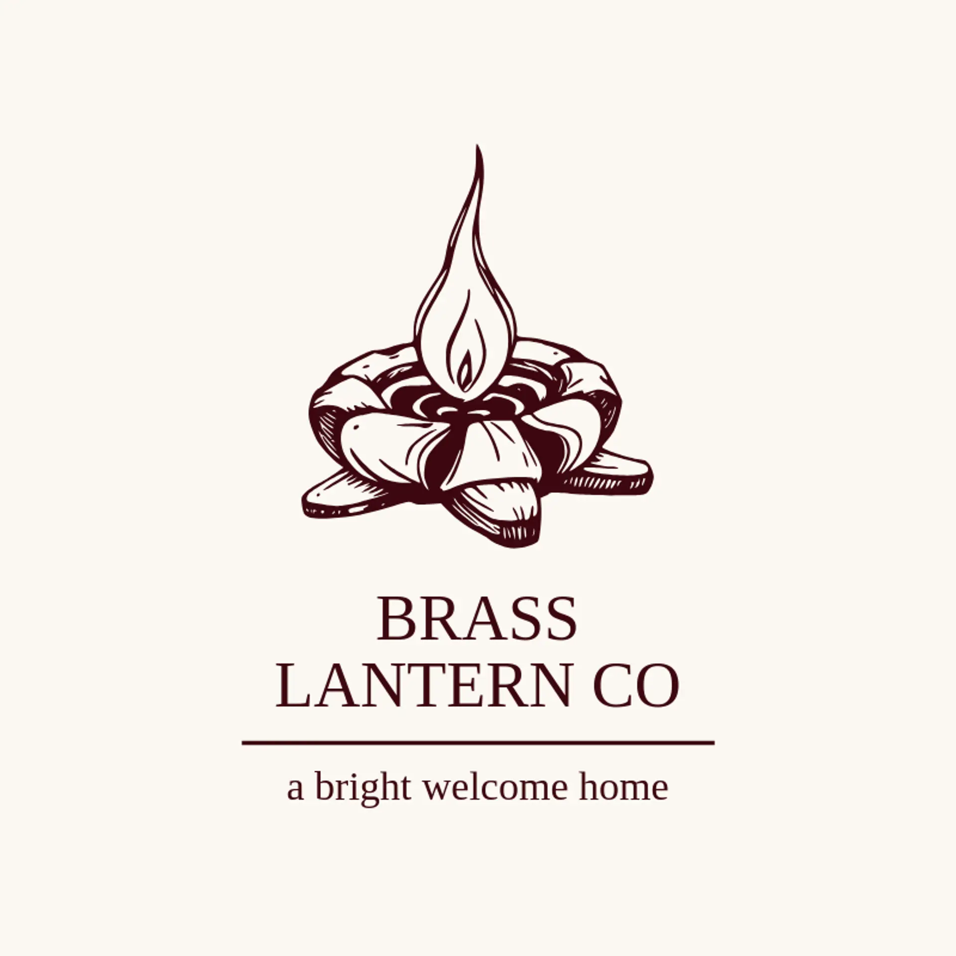 Brass Lantern Co logo for ember