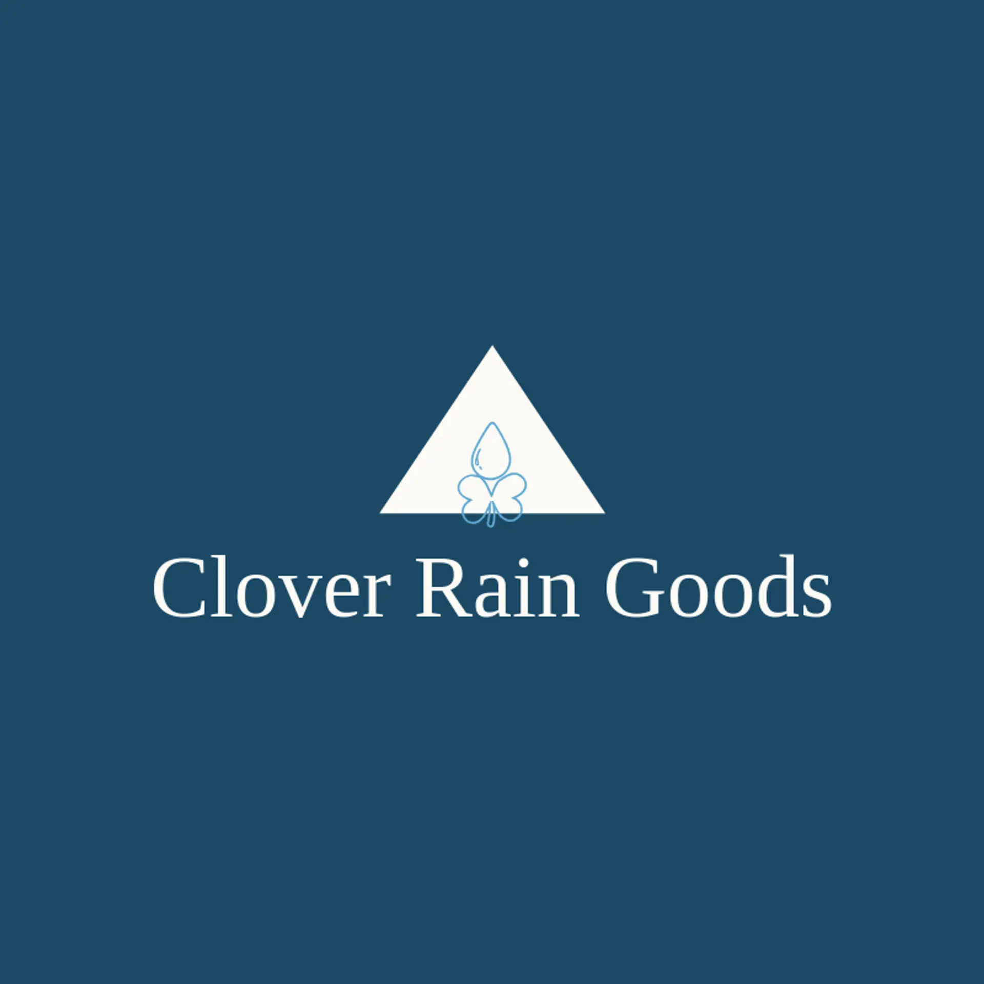 Clover Rain Goods logo for clover