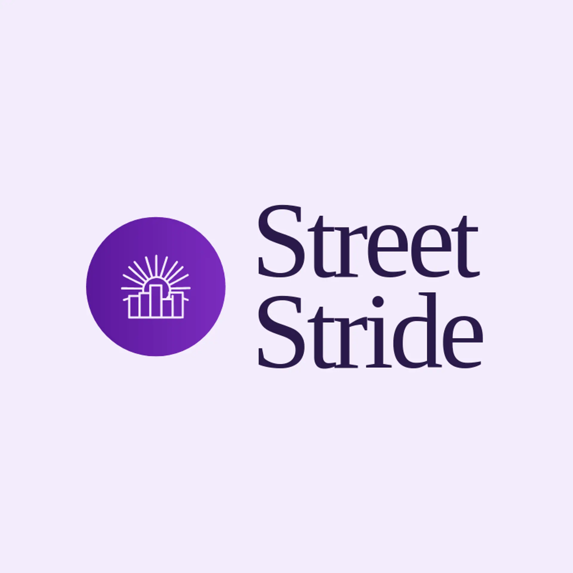 Street Stride logo for running