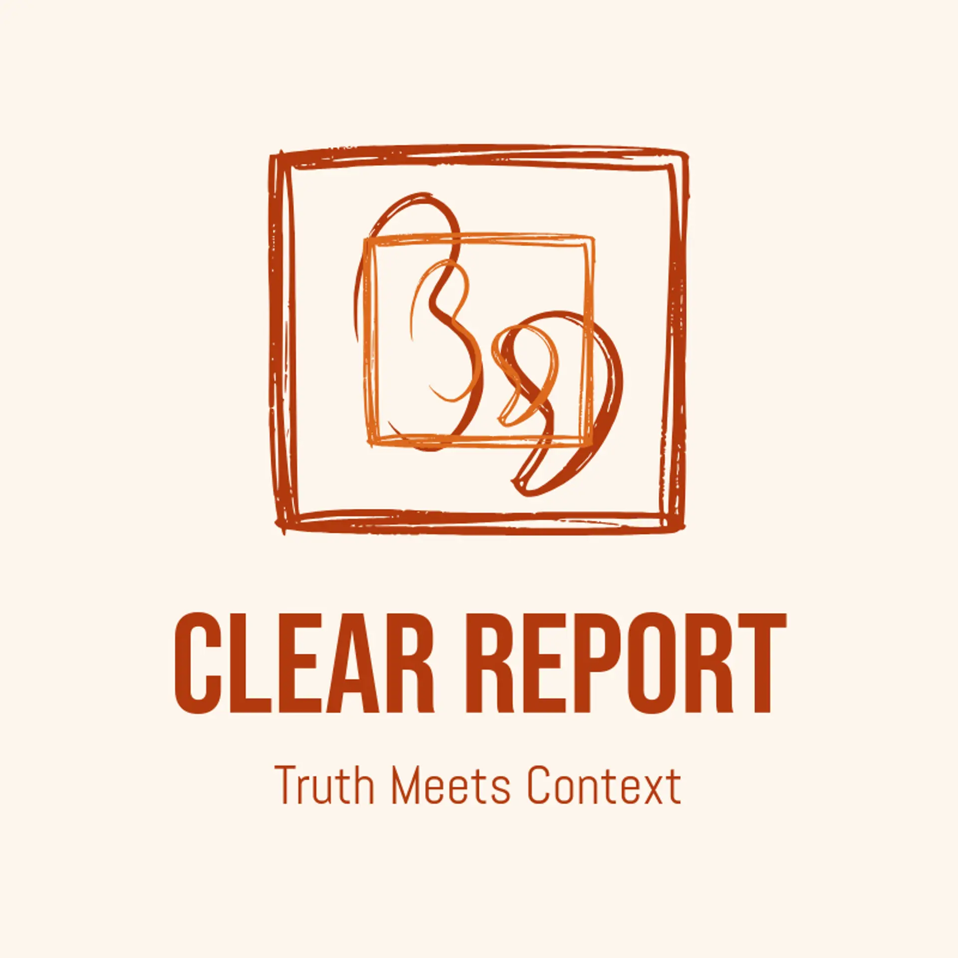Clear Report logo for news