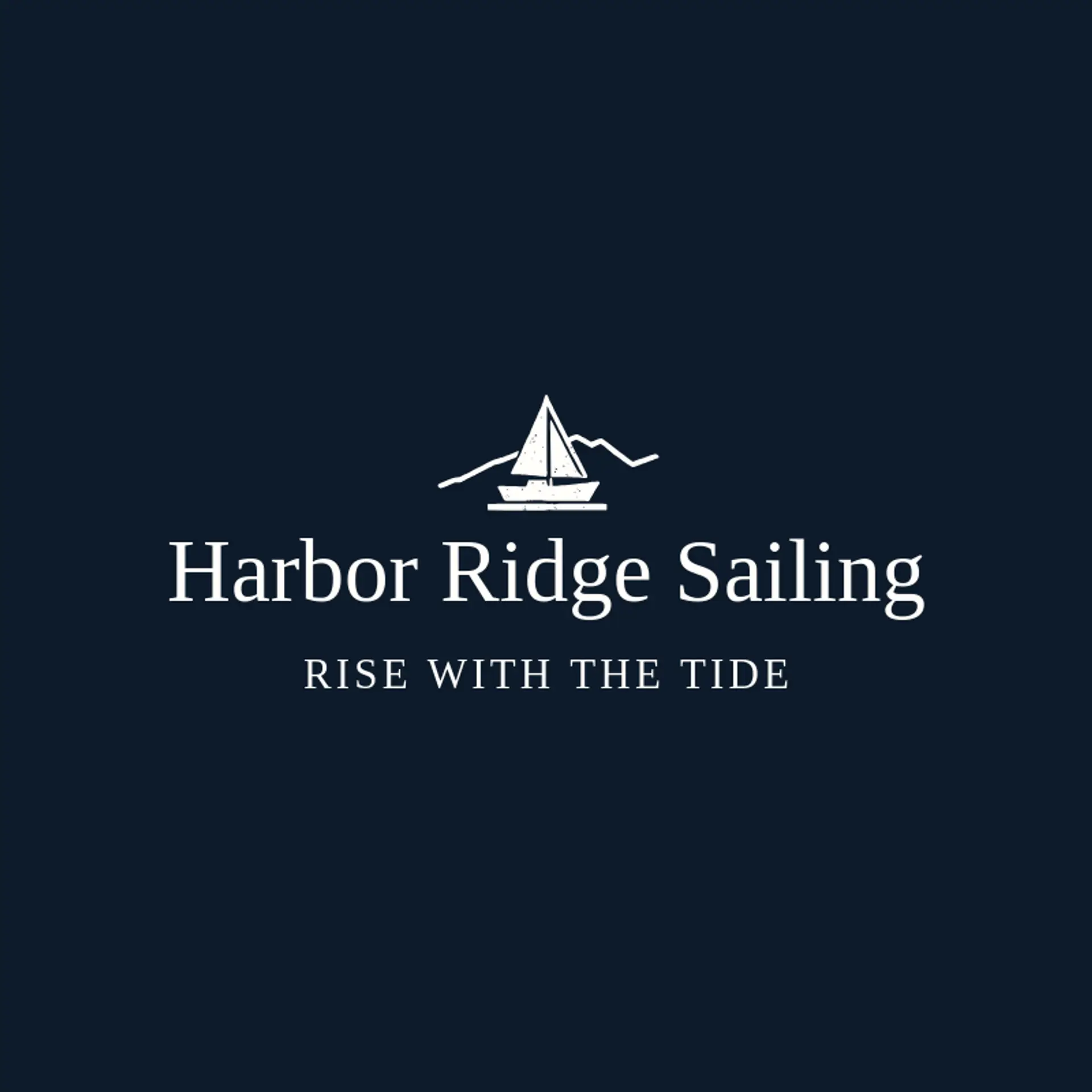 Harbor Ridge Sailing logo for harbor