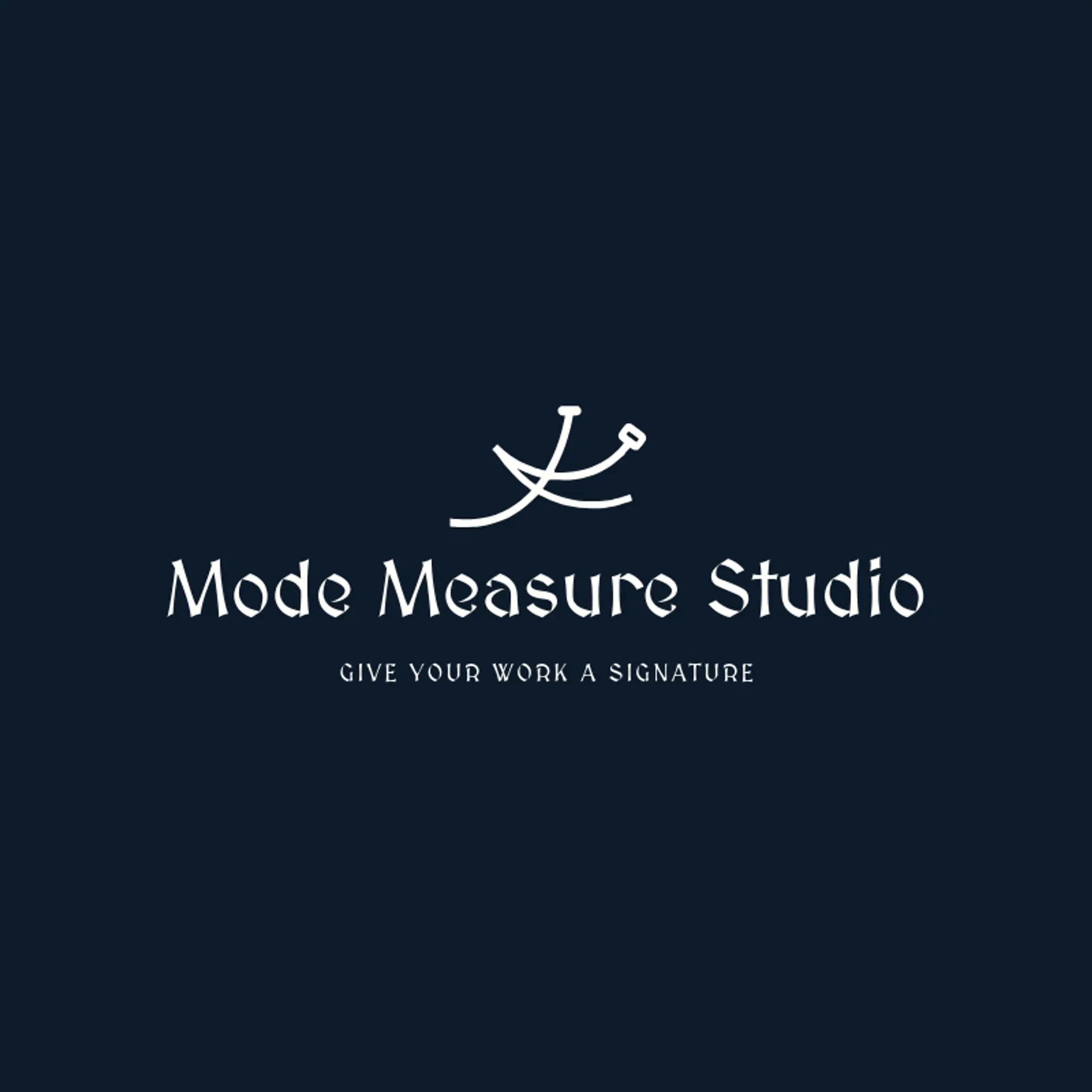Mode Measure Studio logo for line