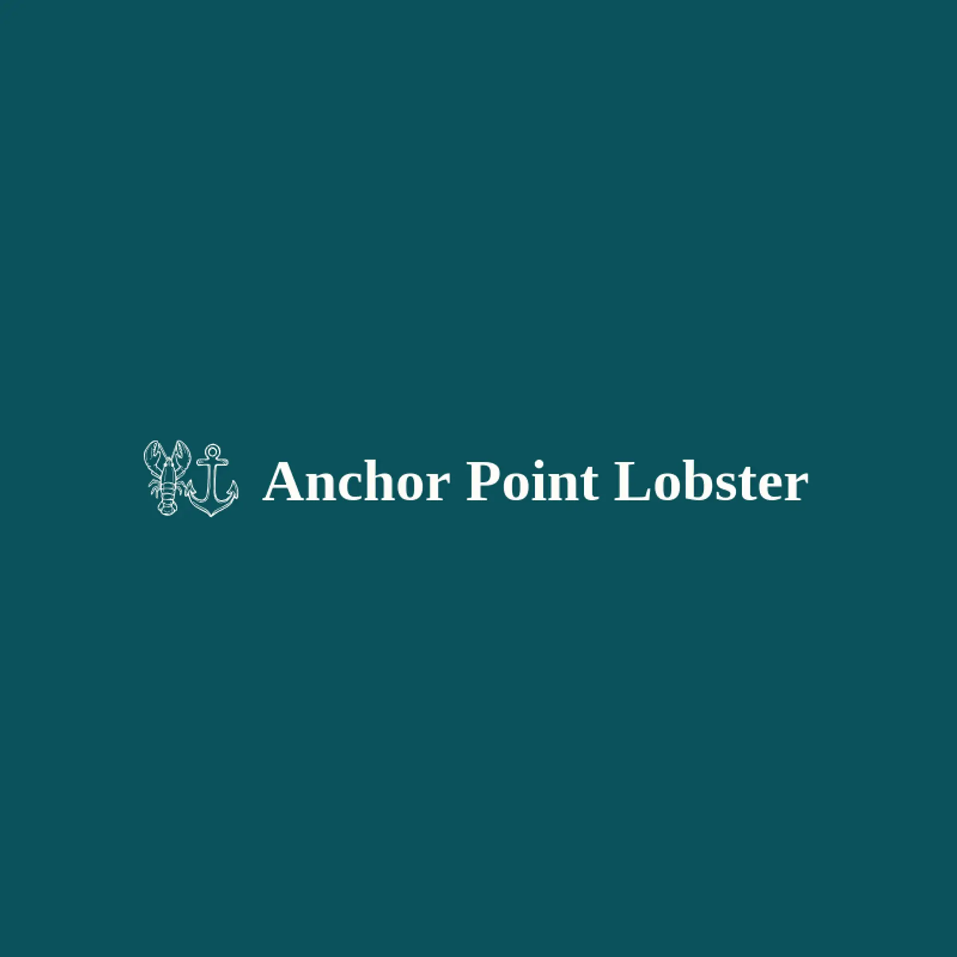 Anchor Point Lobster logo for lobster