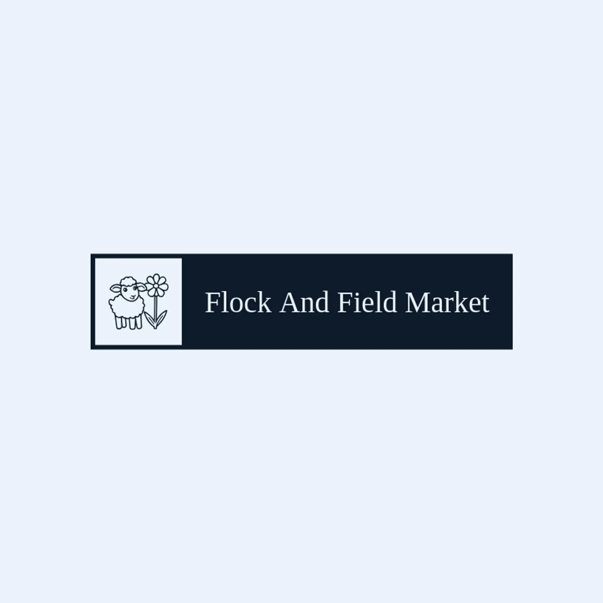 Flock and Field Market logo for lamb