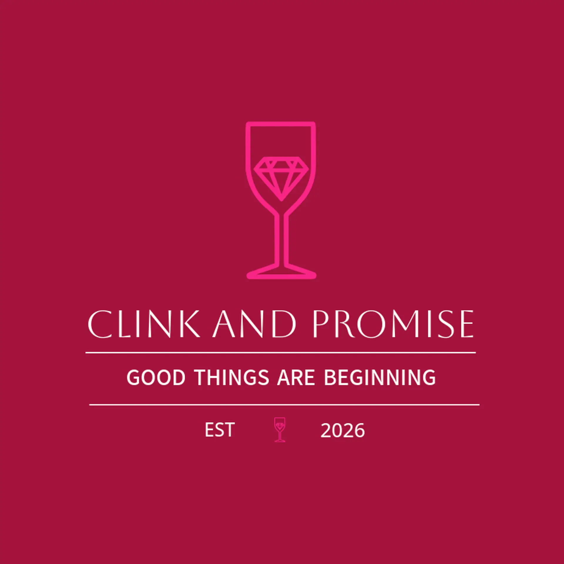 Clink And Promise logo for engagement