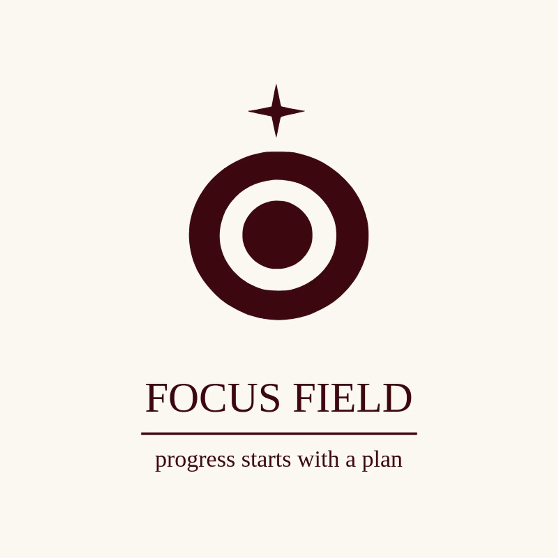 Focus Field logo for goal