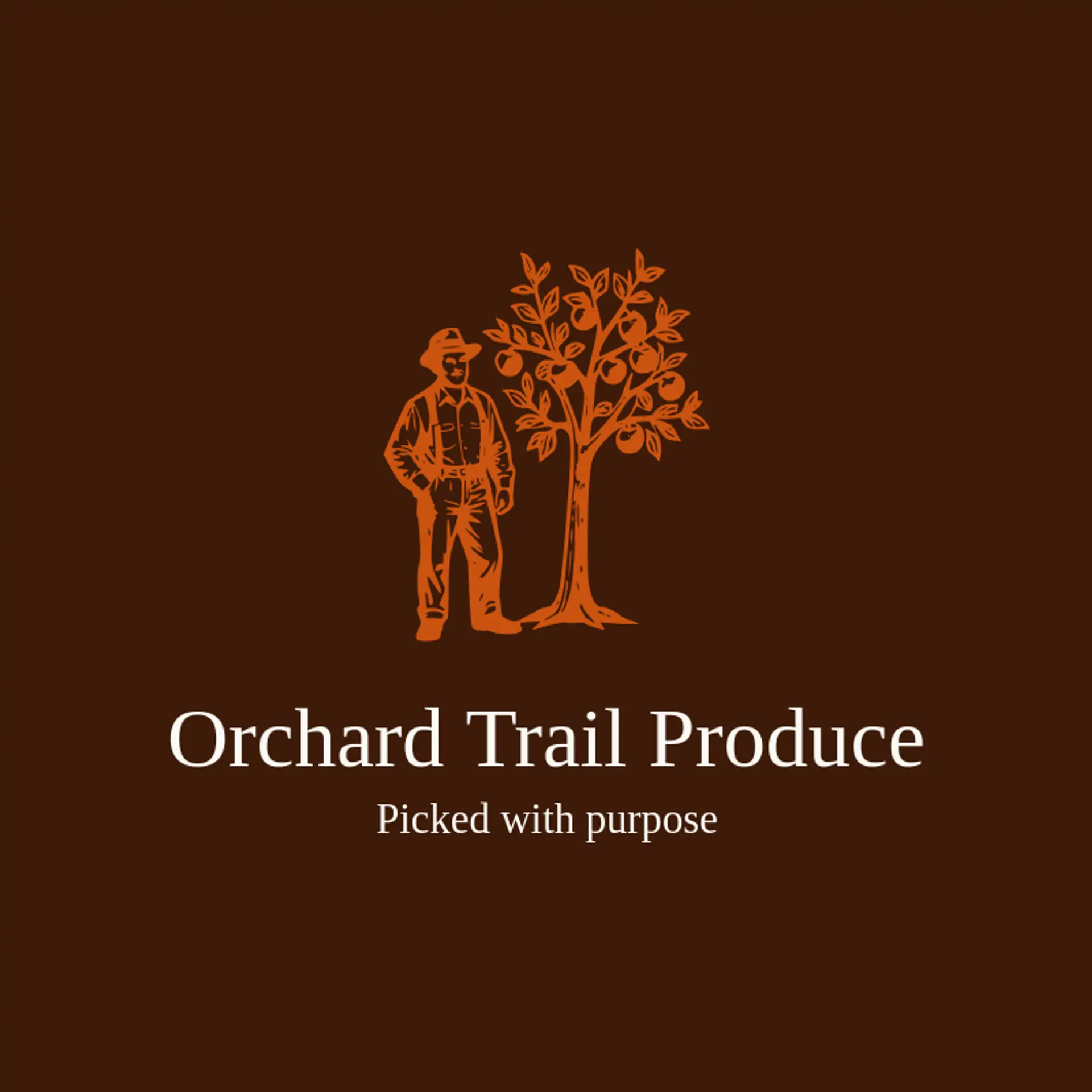 Orchard Trail Produce logo for farmer