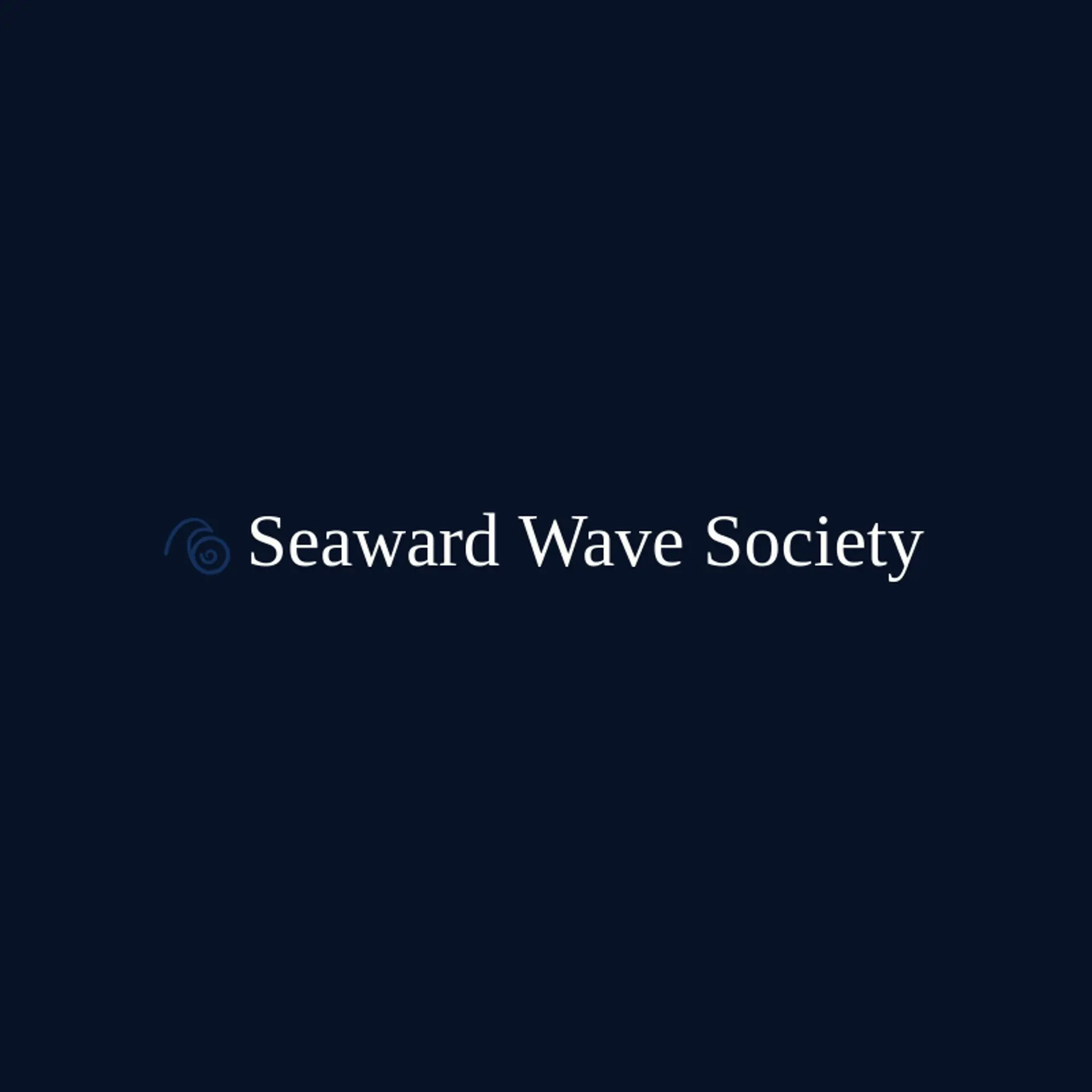 Seaward Wave Society logo for tsunami