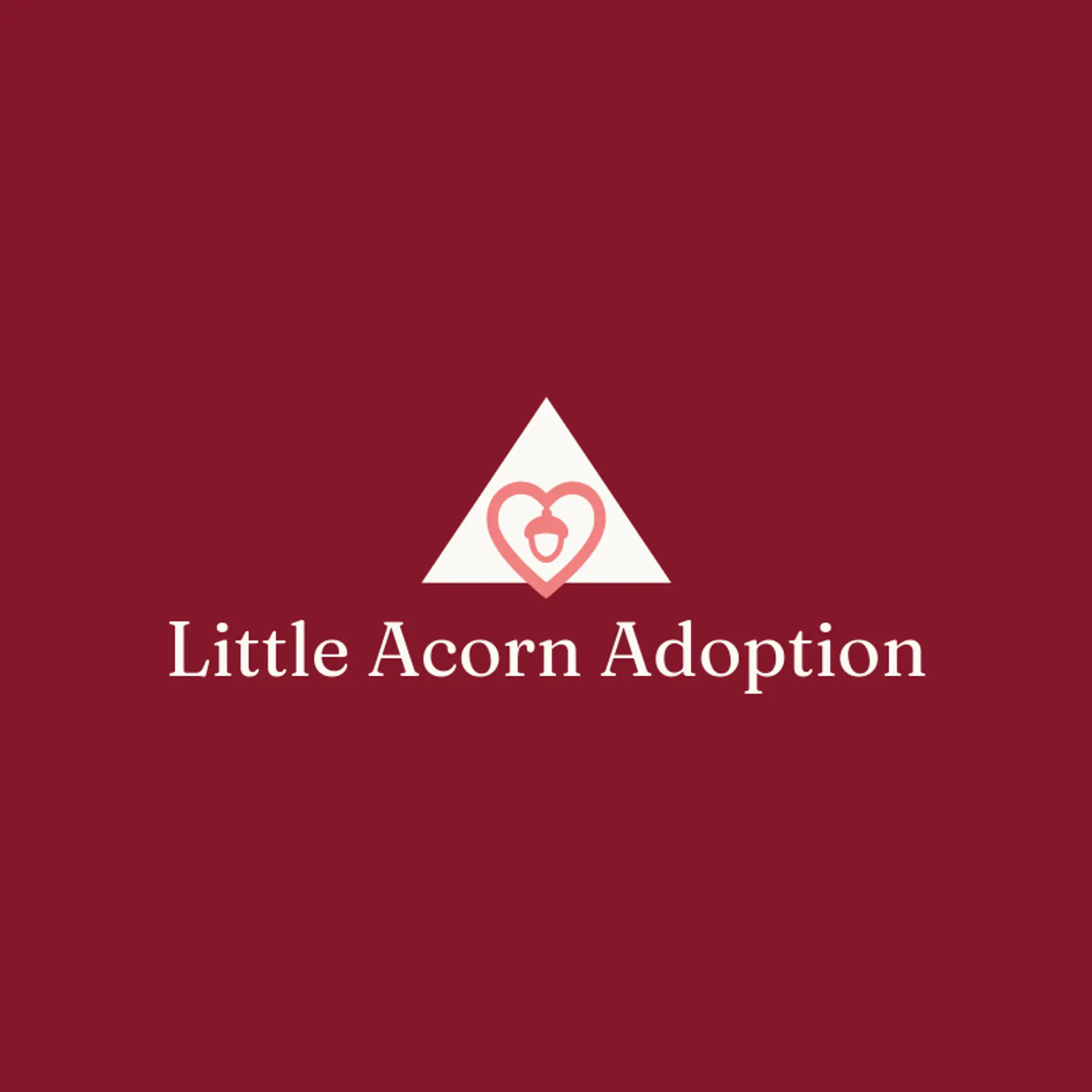 Little Acorn Adoption logo for heart