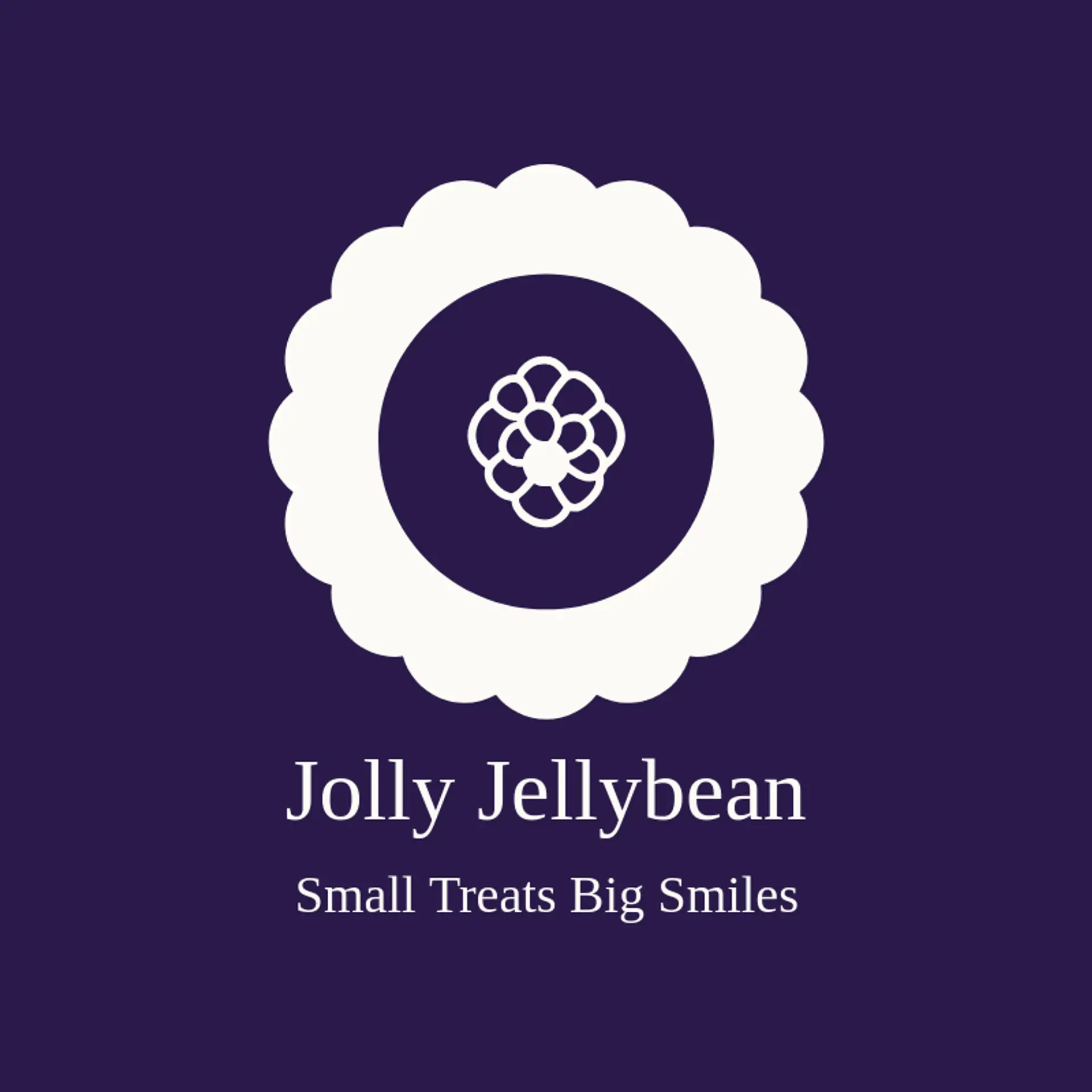 Jolly Jellybean logo for clown