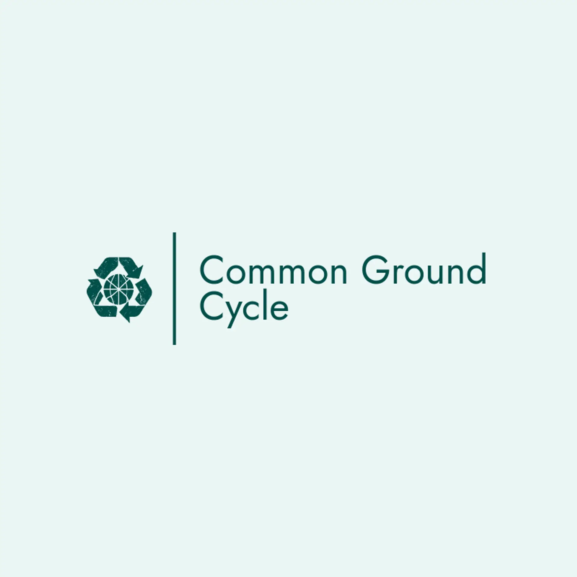 Common Ground Cycle logo for recycle